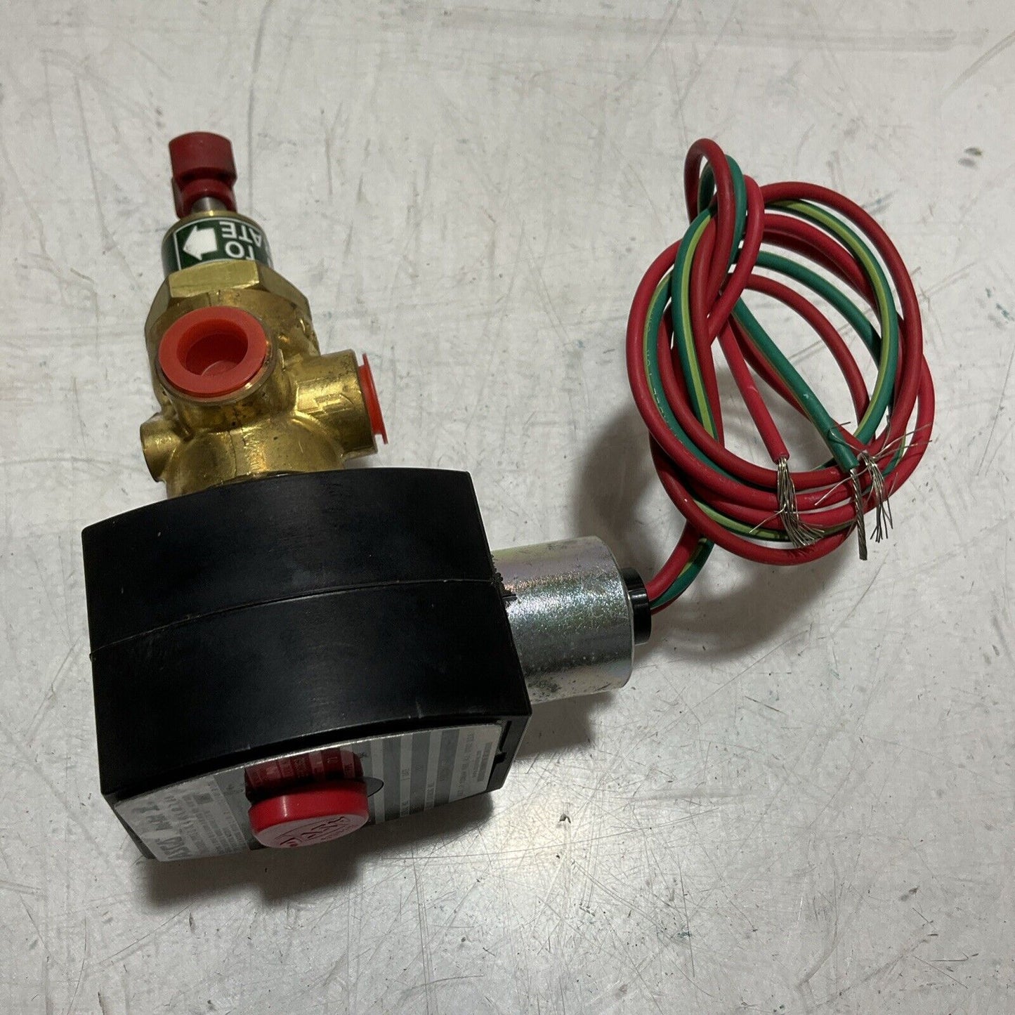 ASCO-RED-HAT EF8320G176MS- EF8003G2 SOLENOID VALVE 120/60 110/50 17.1W 1/4IN 678