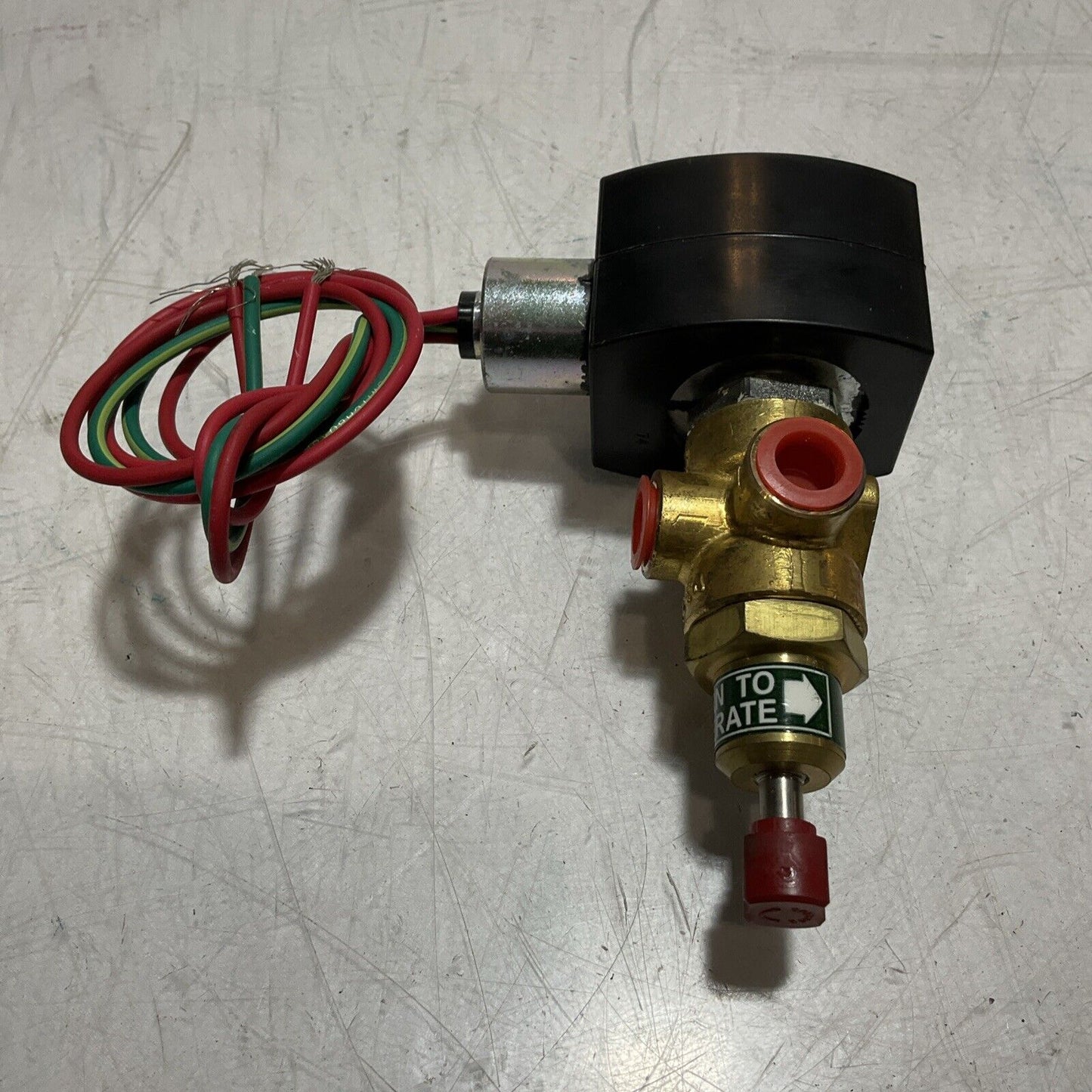 ASCO-RED-HAT EF8320G176MS- EF8003G2 SOLENOID VALVE 120/60 110/50 17.1W 1/4IN 678