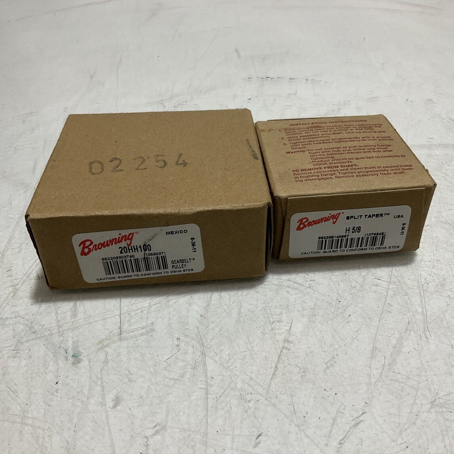 ALFA-LAVAL 870280880 MOTOR PULLEY SEPARATION 5/8 373-U3S