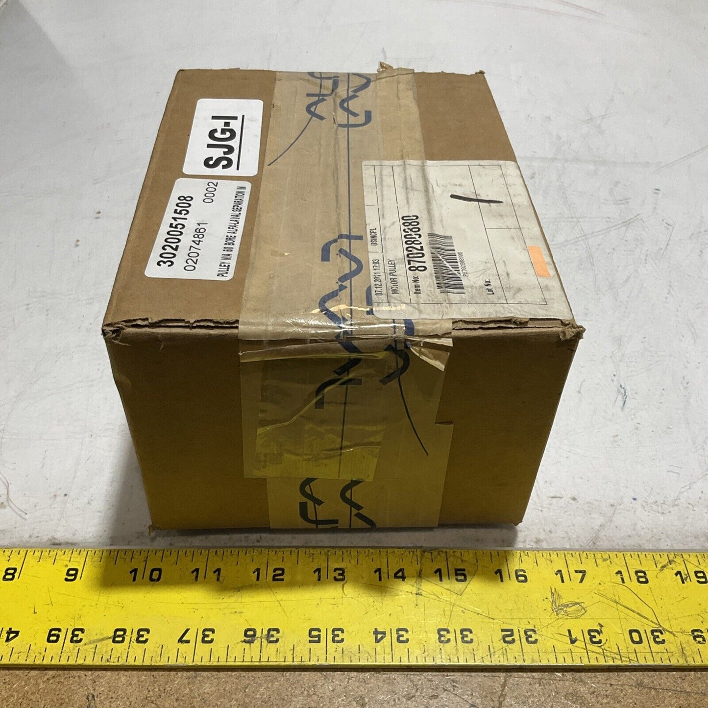 ALFA-LAVAL 870280880 MOTOR PULLEY SEPARATION 5/8 373-U3S