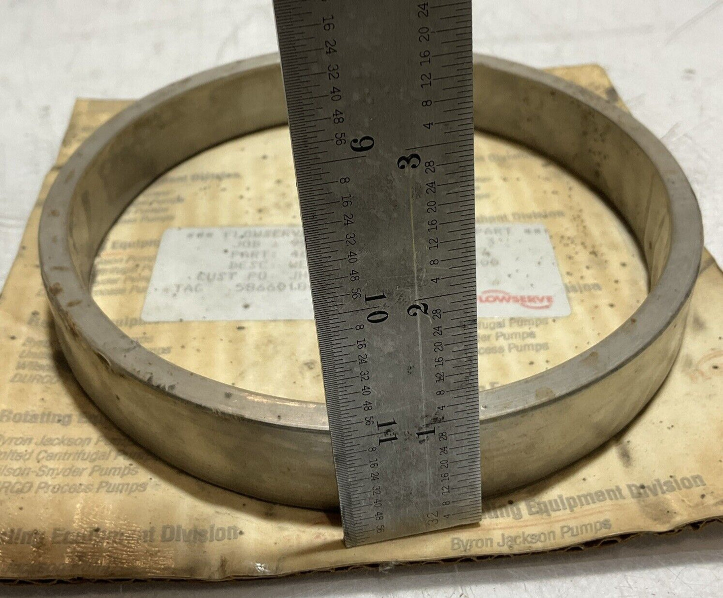 FLOWSERVE 4081006 GH3A4477 WEAR RING CASE 5.500IN ID ROTATING EQUIPMENT 678-U3S