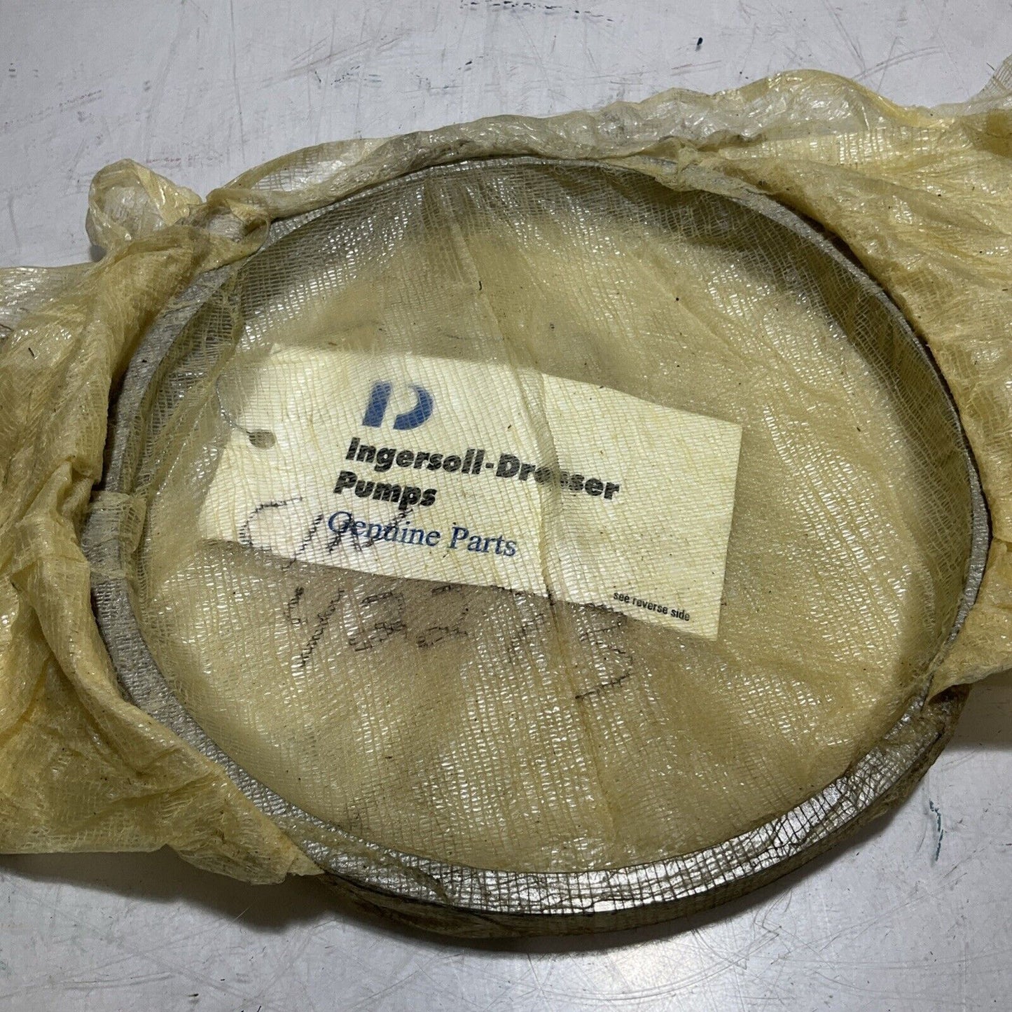 FLOWSERVE 8020231 IMPELLER WEAR RING SST 410 10.474IN OD SIZE 6X10 678-U3S