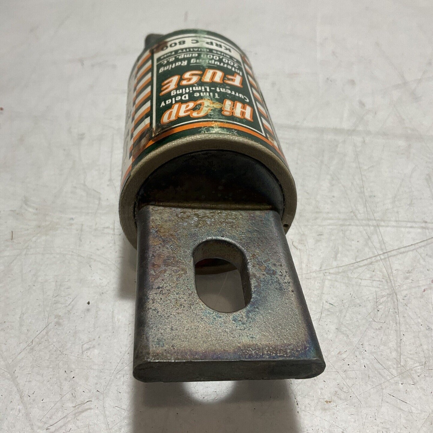 BUSSMANN HI-CAP-FUSE KRP-C-800 LOW-PEAK CLASS L FUSE 200,00AMP 600V U3S