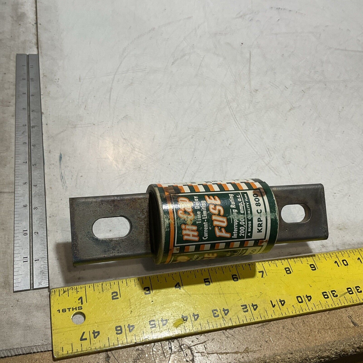 BUSSMANN HI-CAP-FUSE KRP-C-800 LOW-PEAK CLASS L FUSE 200,00AMP 600V U3S