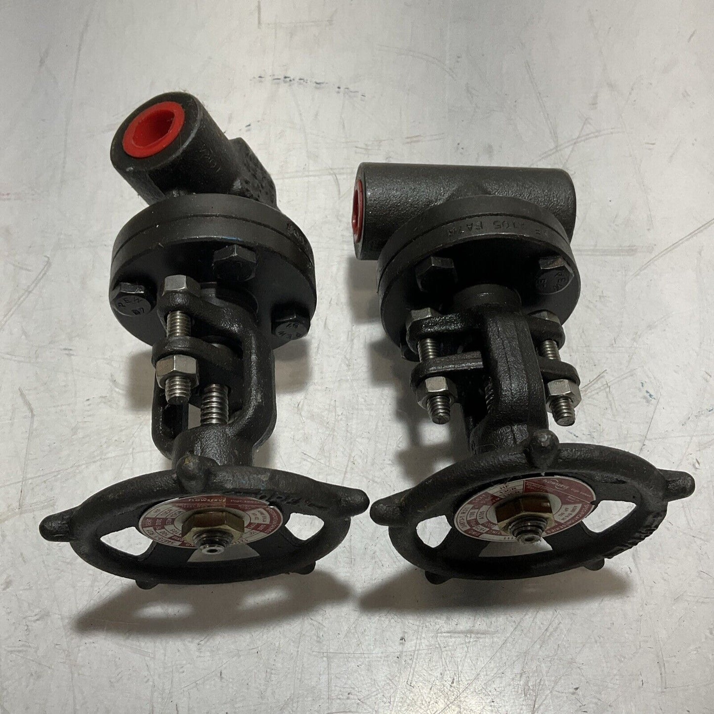 FLOWSERVE 34873-1 R31 GATE VALVE 13CR HF 1/2IN LOT OF 2 373-U3S