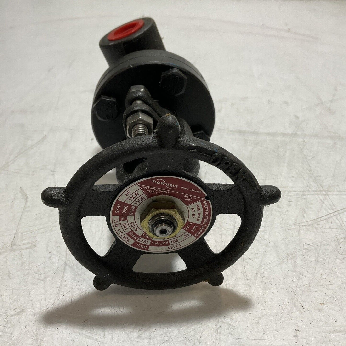 FLOWSERVE 34873-1 R31 GATE VALVE 13CR HF 1/2IN LOT OF 2 373-U3S