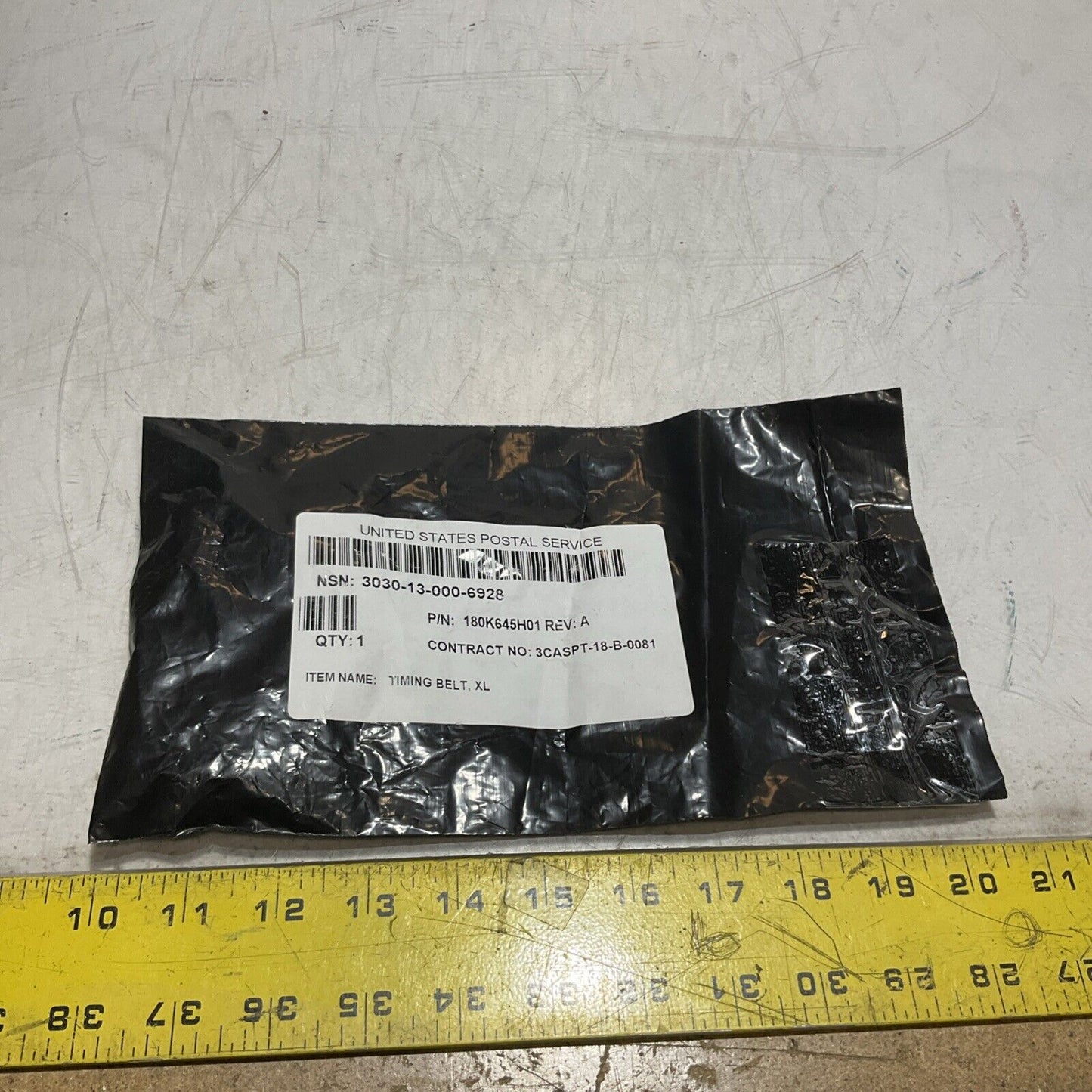 GATES 84XL056 - 180K645H01 XL PERFORMANCE TIMING BELT LOT OF 9 U3S