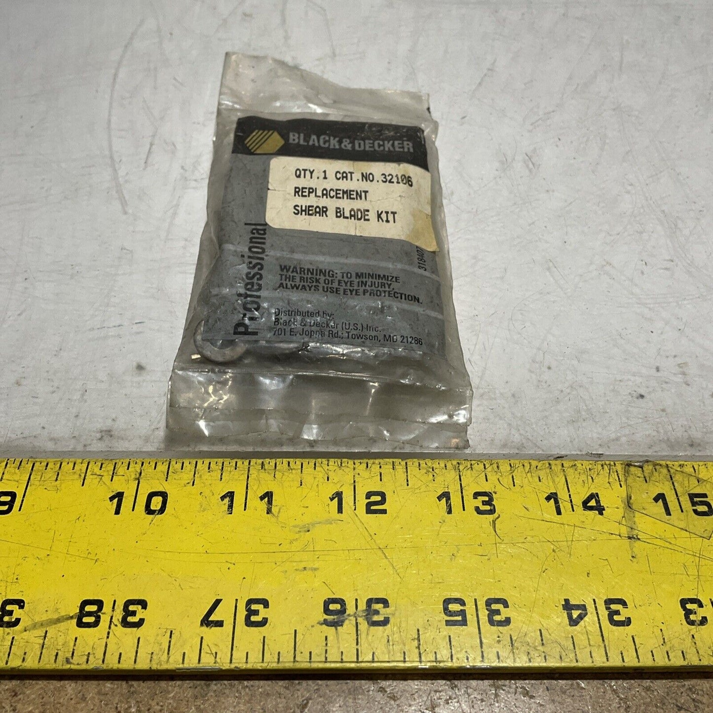BLACK & DECKER 32106 REPLACEMENT SHEAR BLADE KIT LOT OF 2 U3S