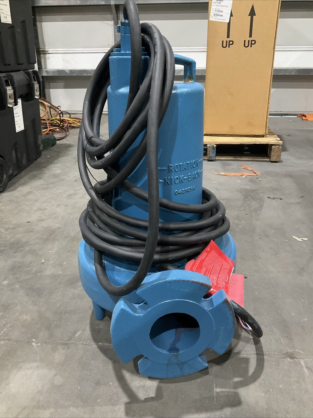 CRANE BARNES 3SEH1544L 132735H CENTRIFUGAL PUMP 1750 RPM 3 PH 60 HZ 1.5HP 460 V