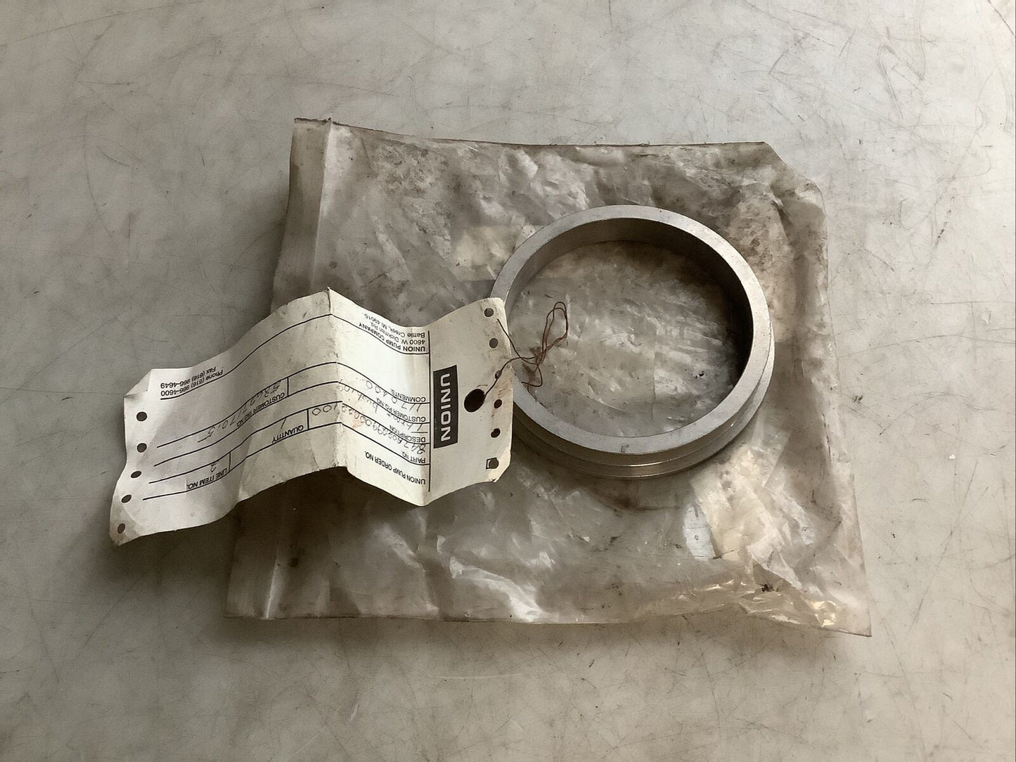 UNION PUMP 847A0229900G22100 THROAT BUSHING 678