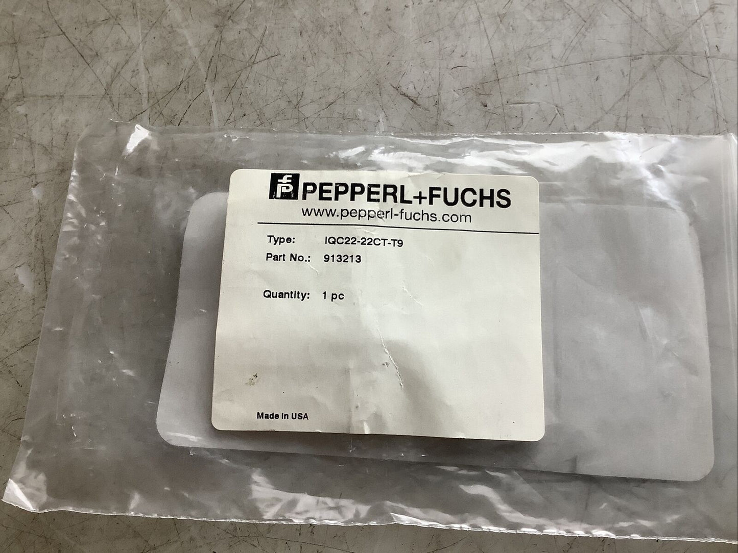 PEPPERL FUCHS 913213 INDUCTIVE SENSOR 999
