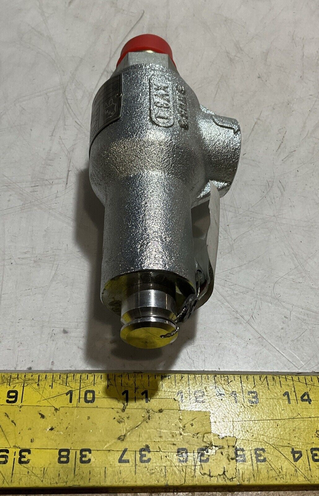 MERCER VALVE 91-17D51V05E1 SERIES 9100 SIZE 1 RELIEF VALVE 65PSI K9S