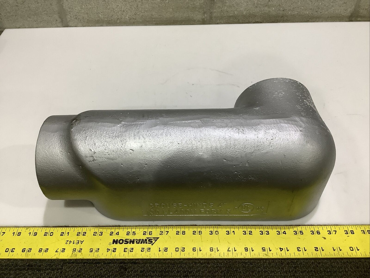 COOPER CROUSE HINDS LL400M CONDUIT OUTLET BODY 4IN FORM 5 ECH