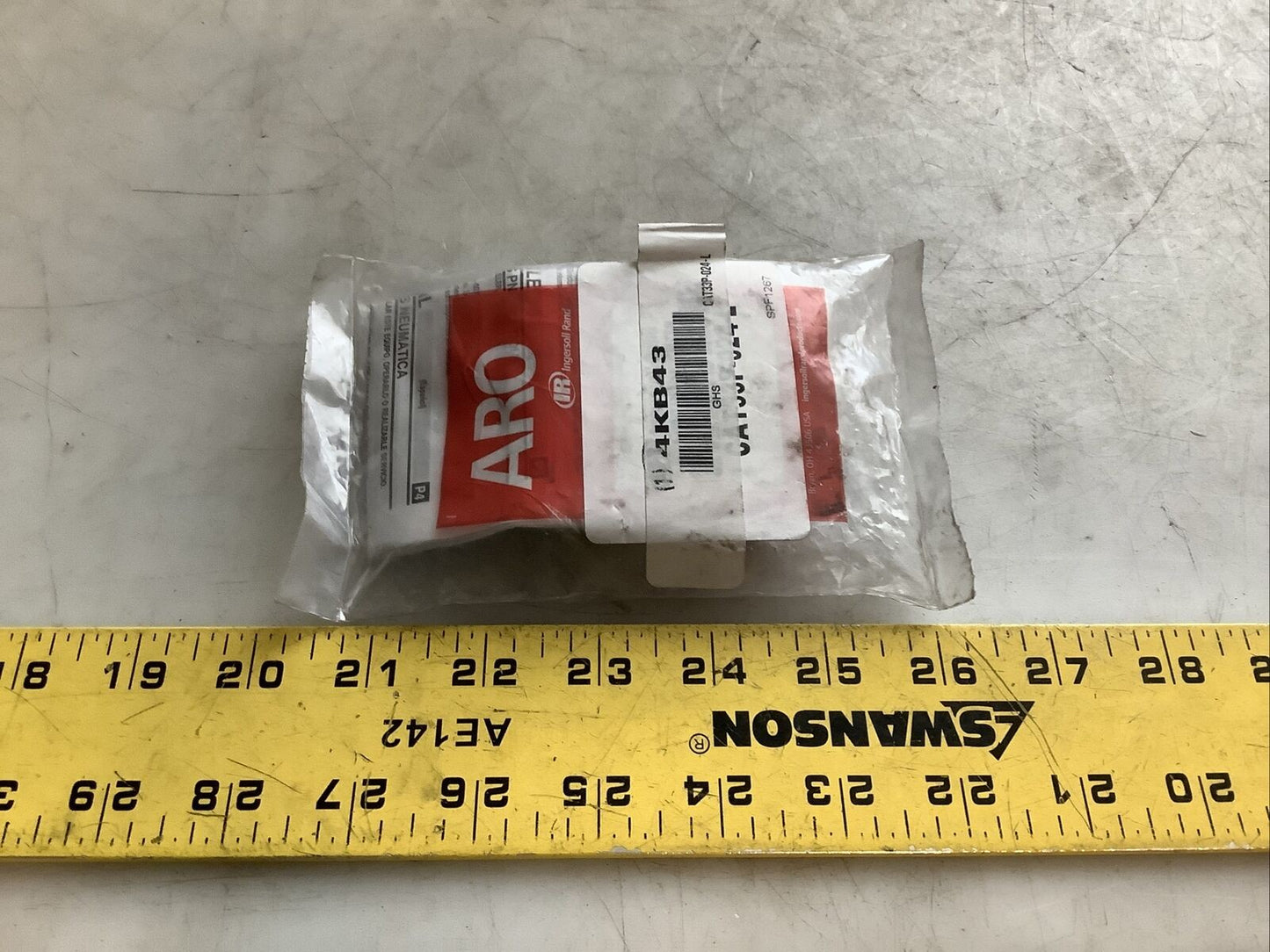 ARO INGERSOLL RAND 4KB43 CAT33P-024-L SOLENOID VALVE 476