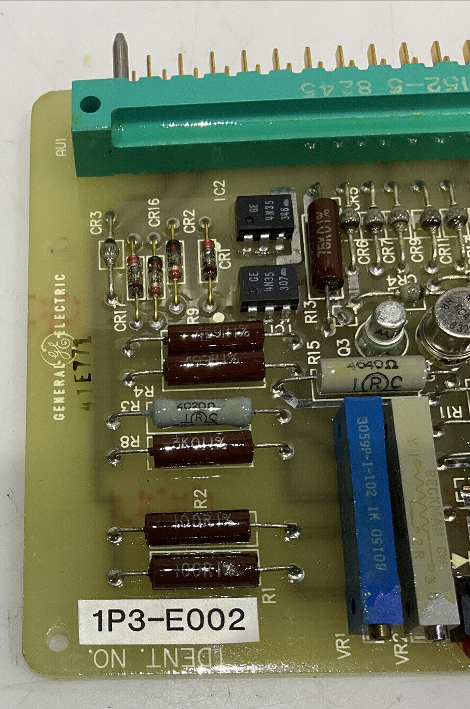 GENERAL ELECTRIC 1P3-E002 VOLTAGE SENSOR 22V 169C2770G2 373