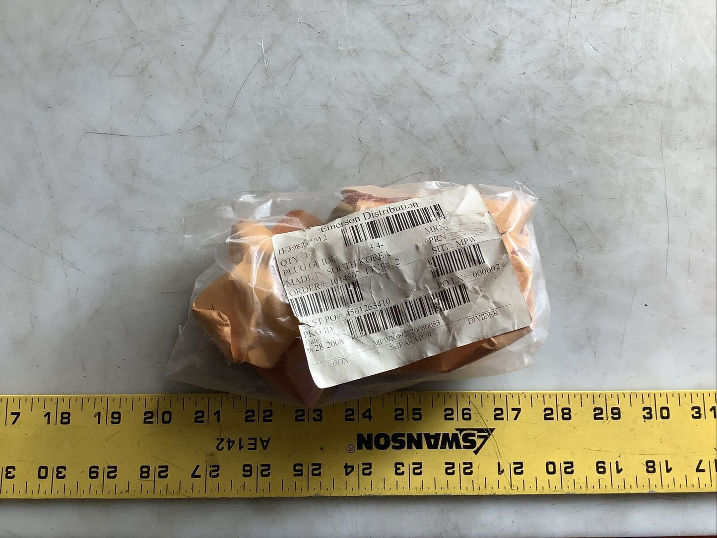 EMERSON 1E398214012 PLUG GUIDE 3/4IN - QTY 3