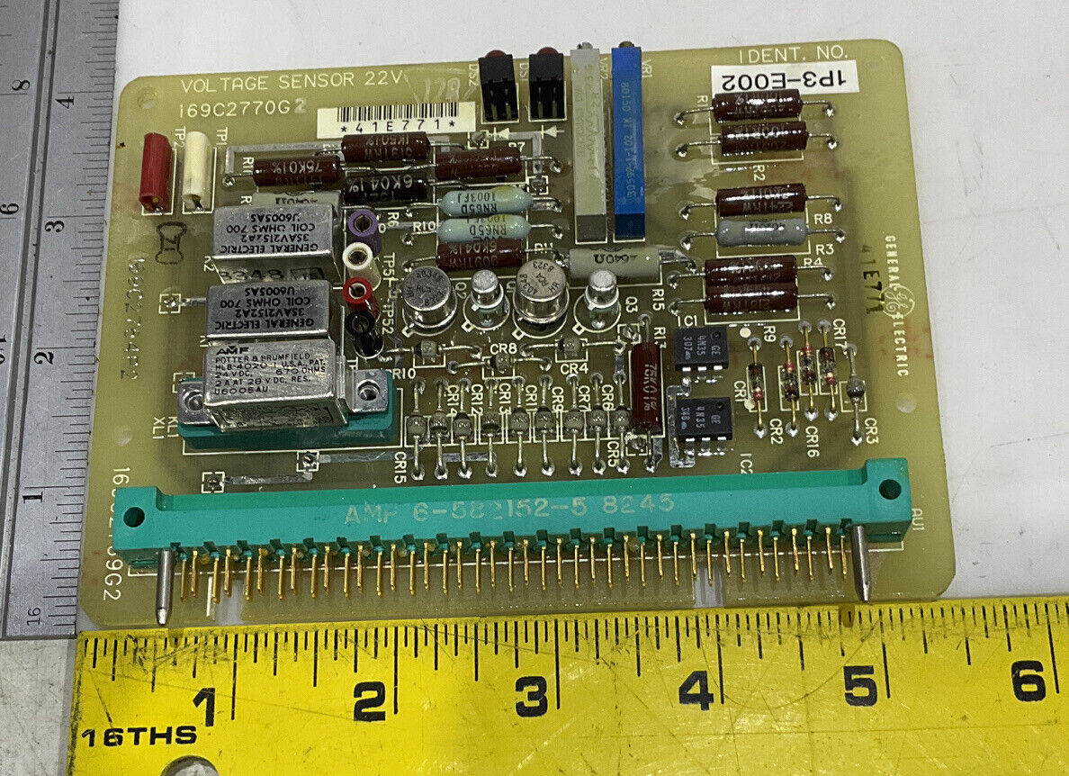 GENERAL ELECTRIC 1P3-E002 VOLTAGE SENSOR 22V 169C2770G2 373