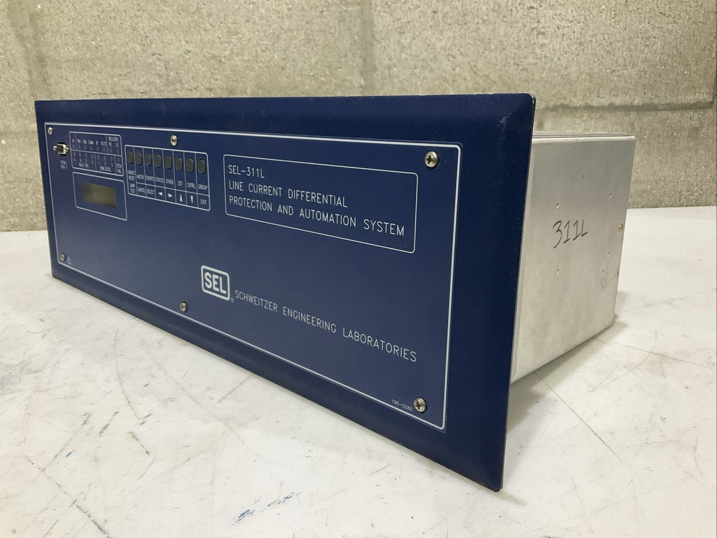 SEL-311L 0311L13A03254XXXX LINE CURRENT DIFFERENTIAL PROTECTION AUTOMATION UNIT