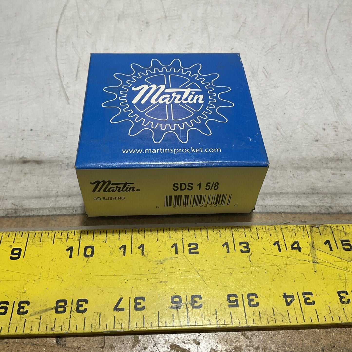 MARTIN SDS 1 5/8 MOUNTING PROCEDURE-QD BUSHING LOT OF 2 373-U3S