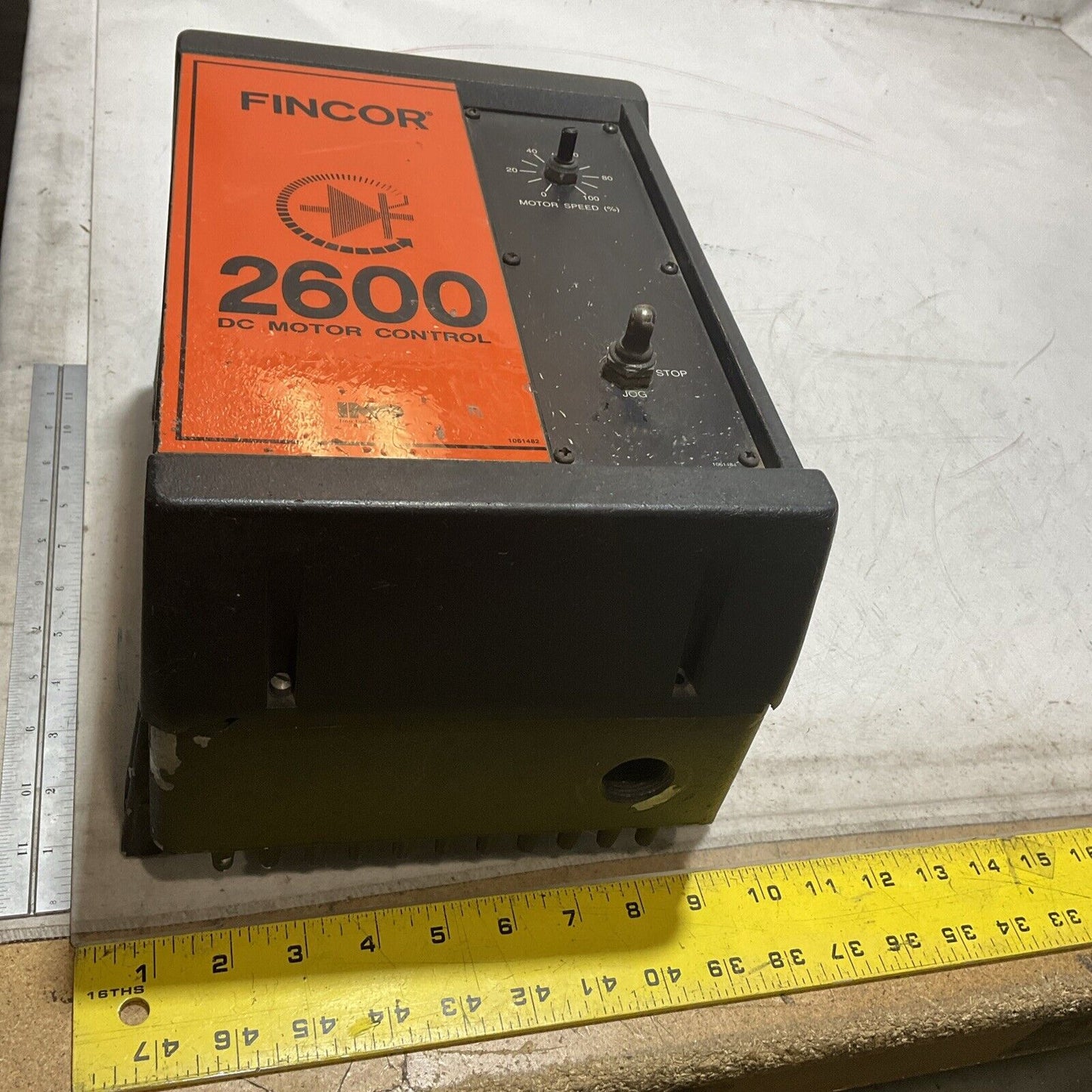 FINCOR 2600 DC MOTOR CONTROL 230/115V 50/60HZ RM6 U3S