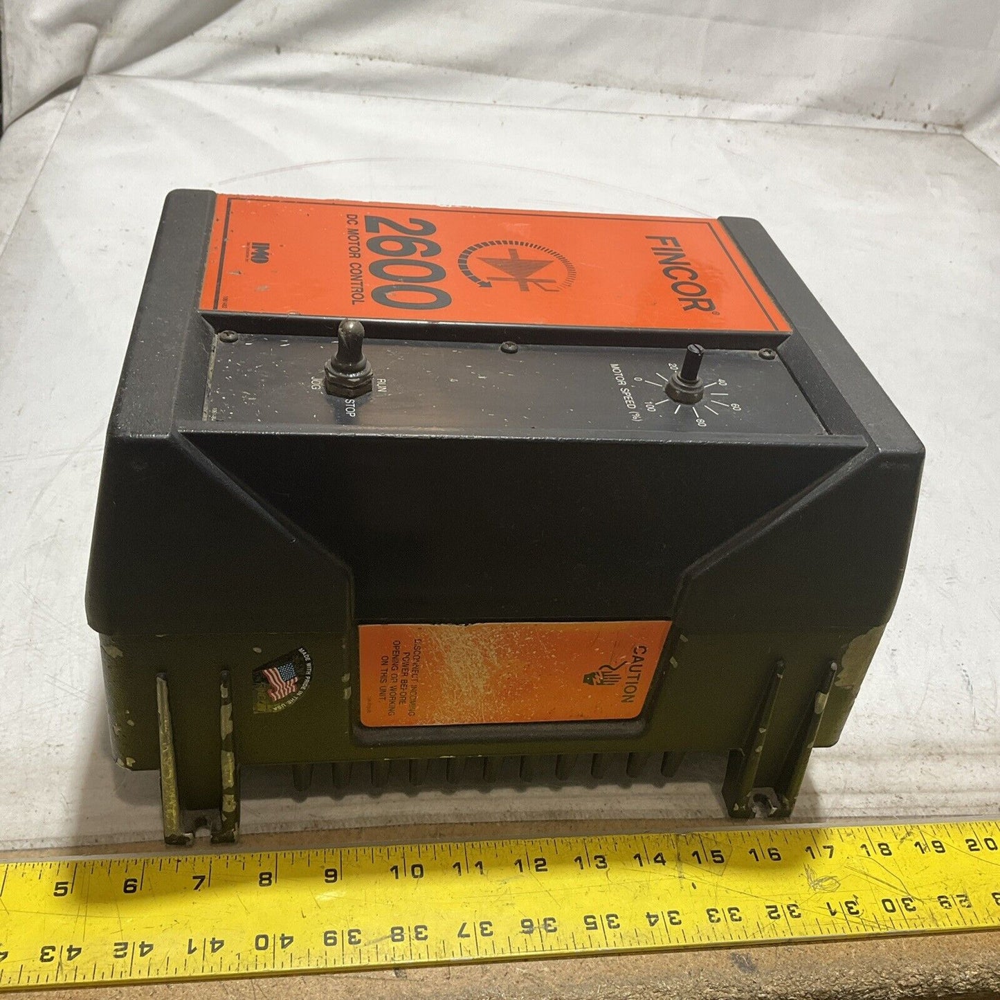 FINCOR 2600 DC MOTOR CONTROL 230/115V 50/60HZ RM6 U3S