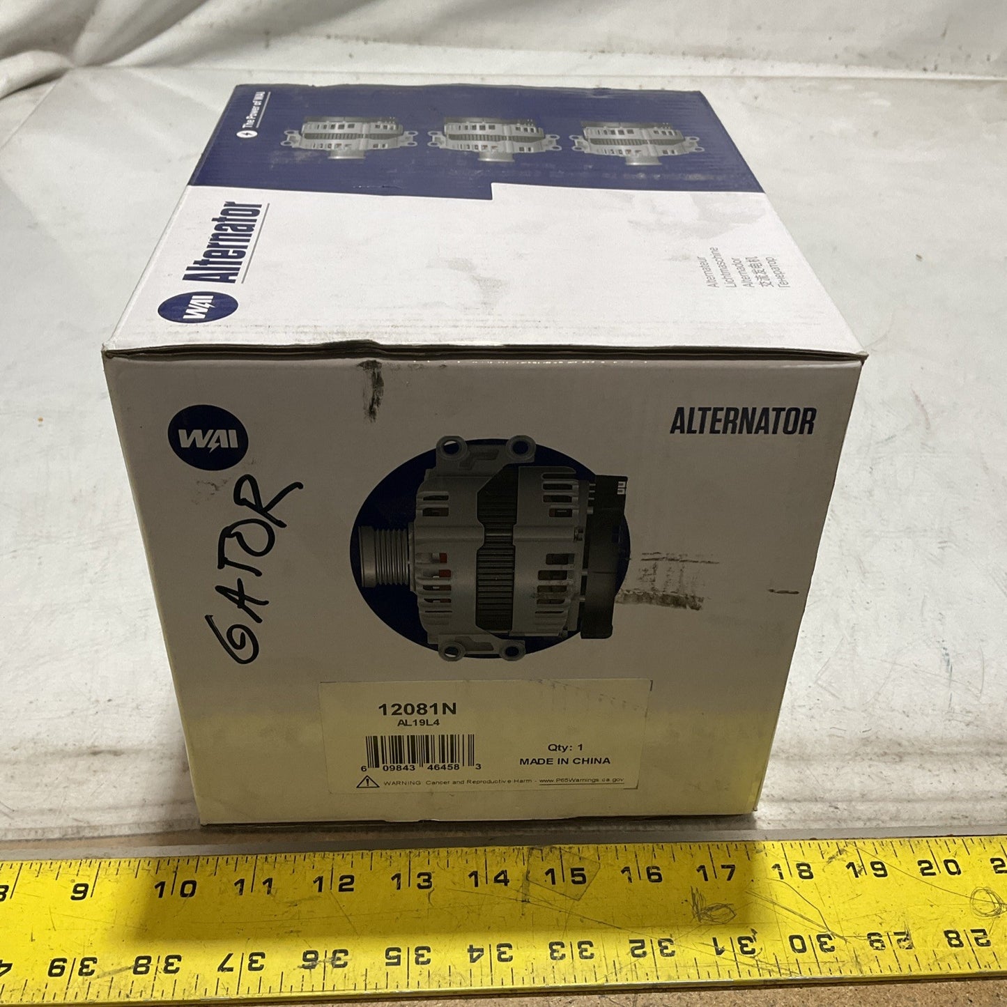 WAI 12081N ALTERNATOR - AL19L4 12V U3S