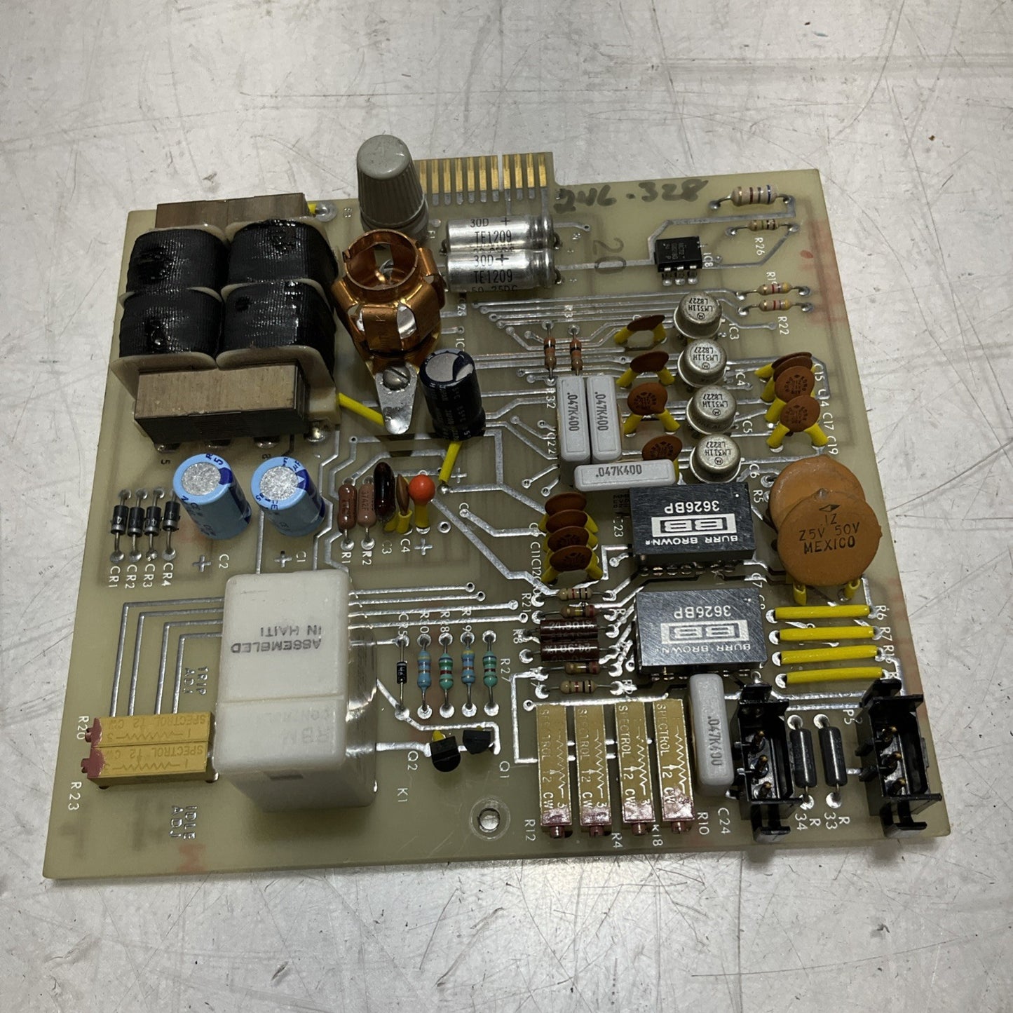 BRUCE 3160230 94V-0 PCB OVERTEMP ALARM CIRCUIT BOARD U3S