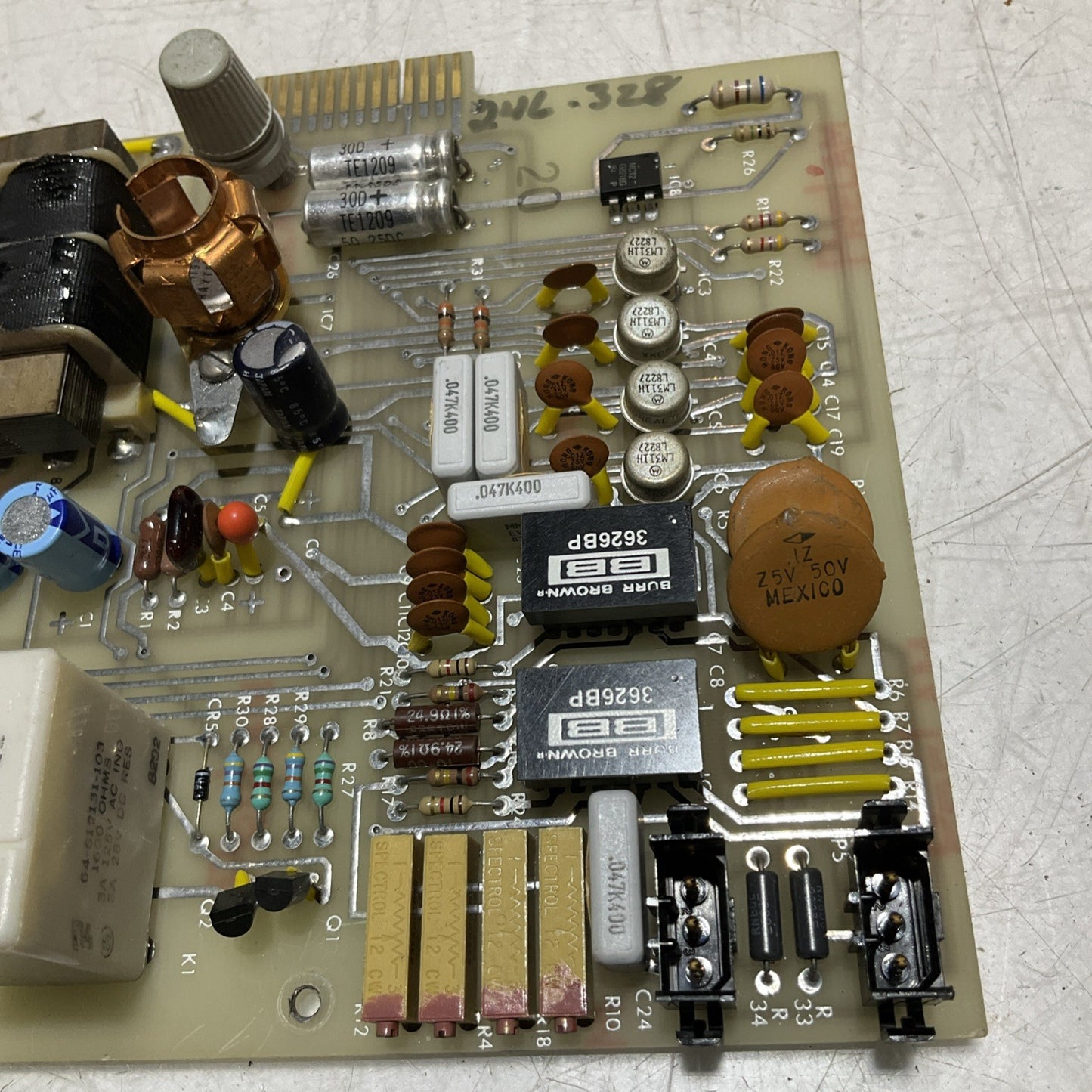 BRUCE 3160230 94V-0 PCB OVERTEMP ALARM CIRCUIT BOARD U3S