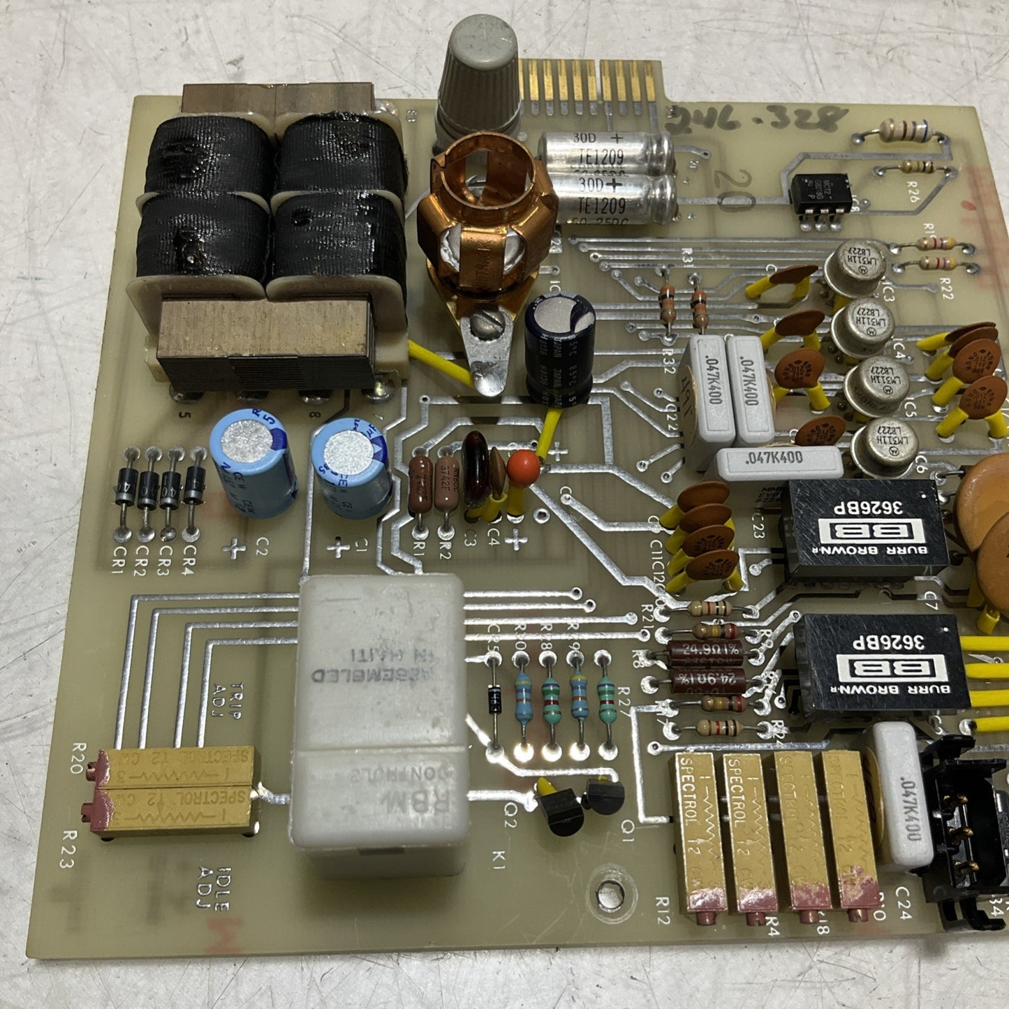 BRUCE 3160230 94V-0 PCB OVERTEMP ALARM CIRCUIT BOARD U3S