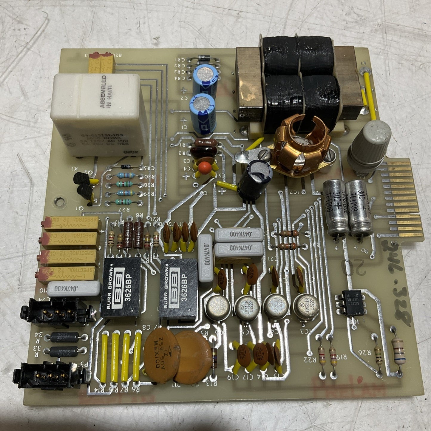 BRUCE 3160230 94V-0 PCB OVERTEMP ALARM CIRCUIT BOARD U3S
