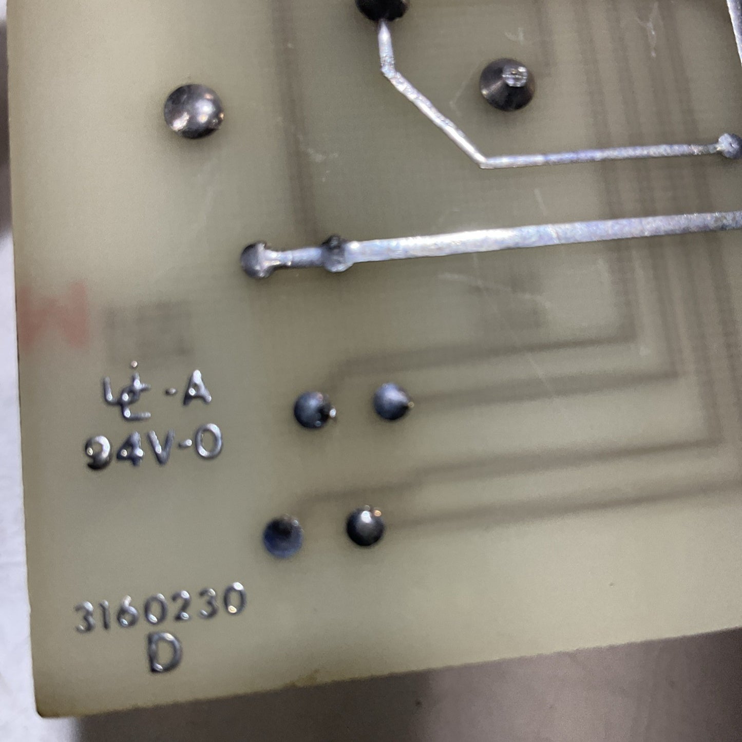 BRUCE 3160230 94V-0 PCB OVERTEMP ALARM CIRCUIT BOARD U3S