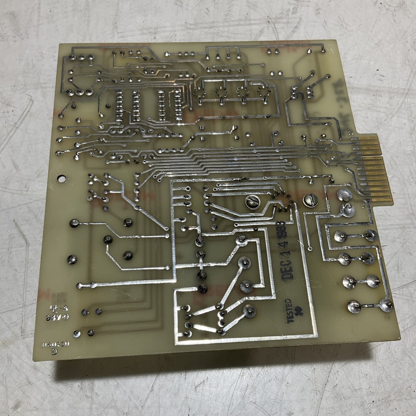 BRUCE 3160230 94V-0 PCB OVERTEMP ALARM CIRCUIT BOARD U3S