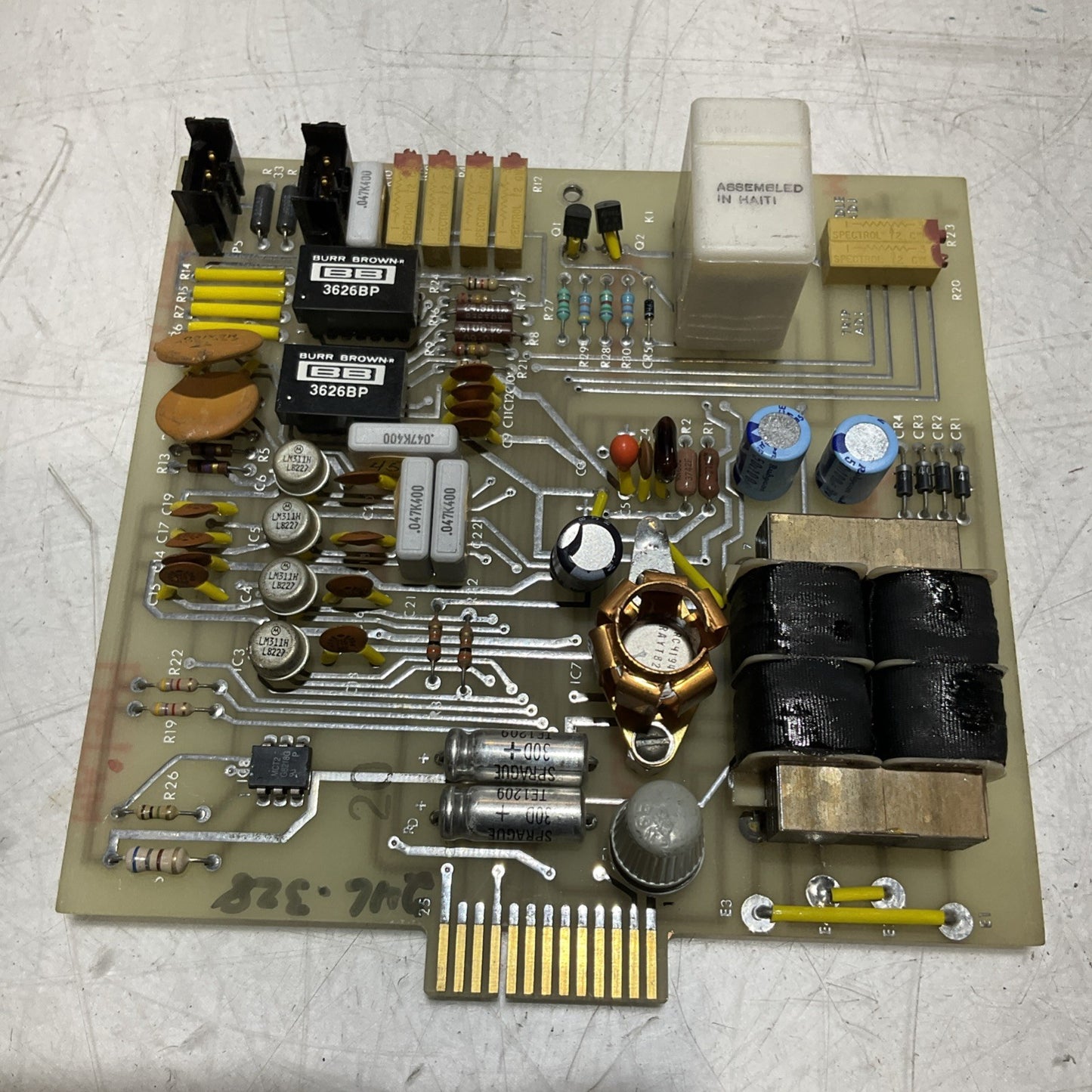 BRUCE 3160230 94V-0 PCB OVERTEMP ALARM CIRCUIT BOARD U3S