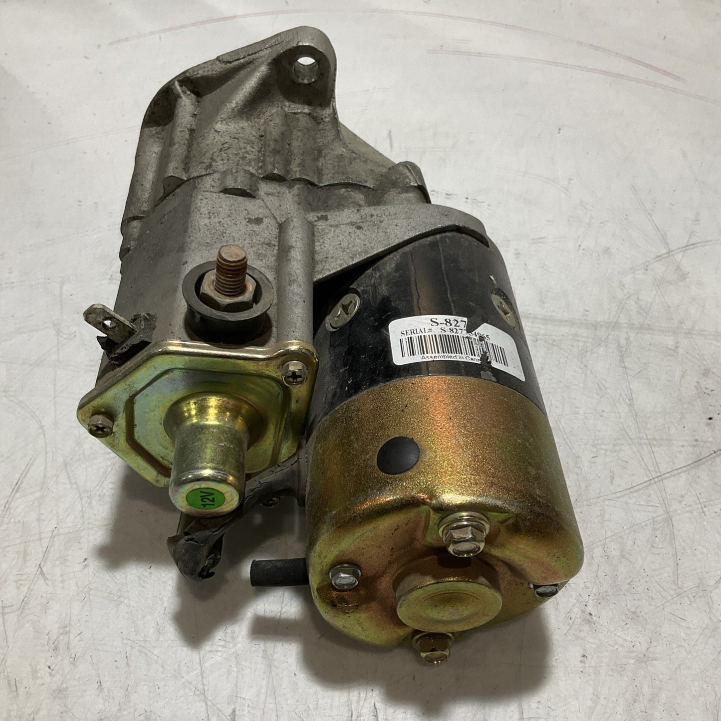 DIXIE ELECTRIC 246-25110  MOTOR  STARTER  12V  2.8W  U3S