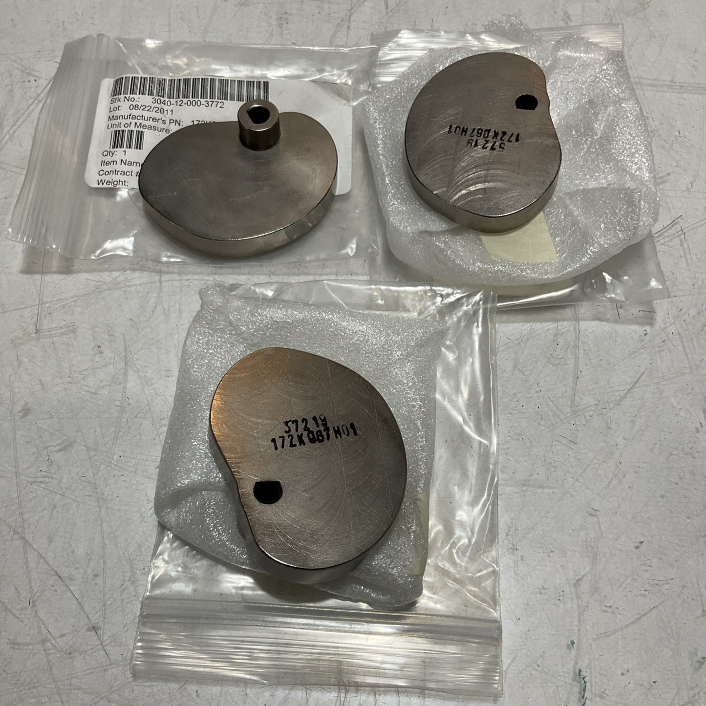 UNBRANDED 57219-172K067H01 AC MOTOR CAM LOT OF 3 U3S