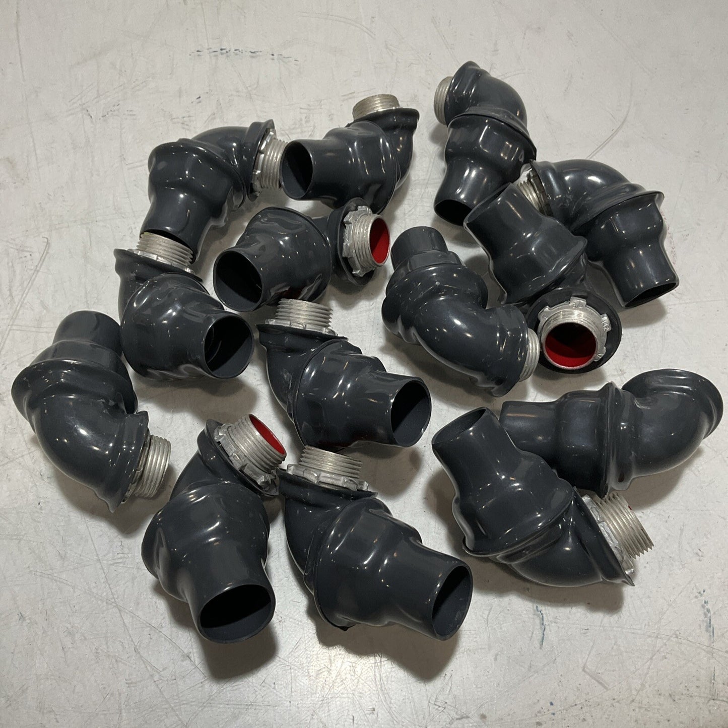 PLASTY-BOND REDH20T PR5253AL 3/4 90 LT CONN AL TUBE FITTING CONNECTOR QTY 14 U3S