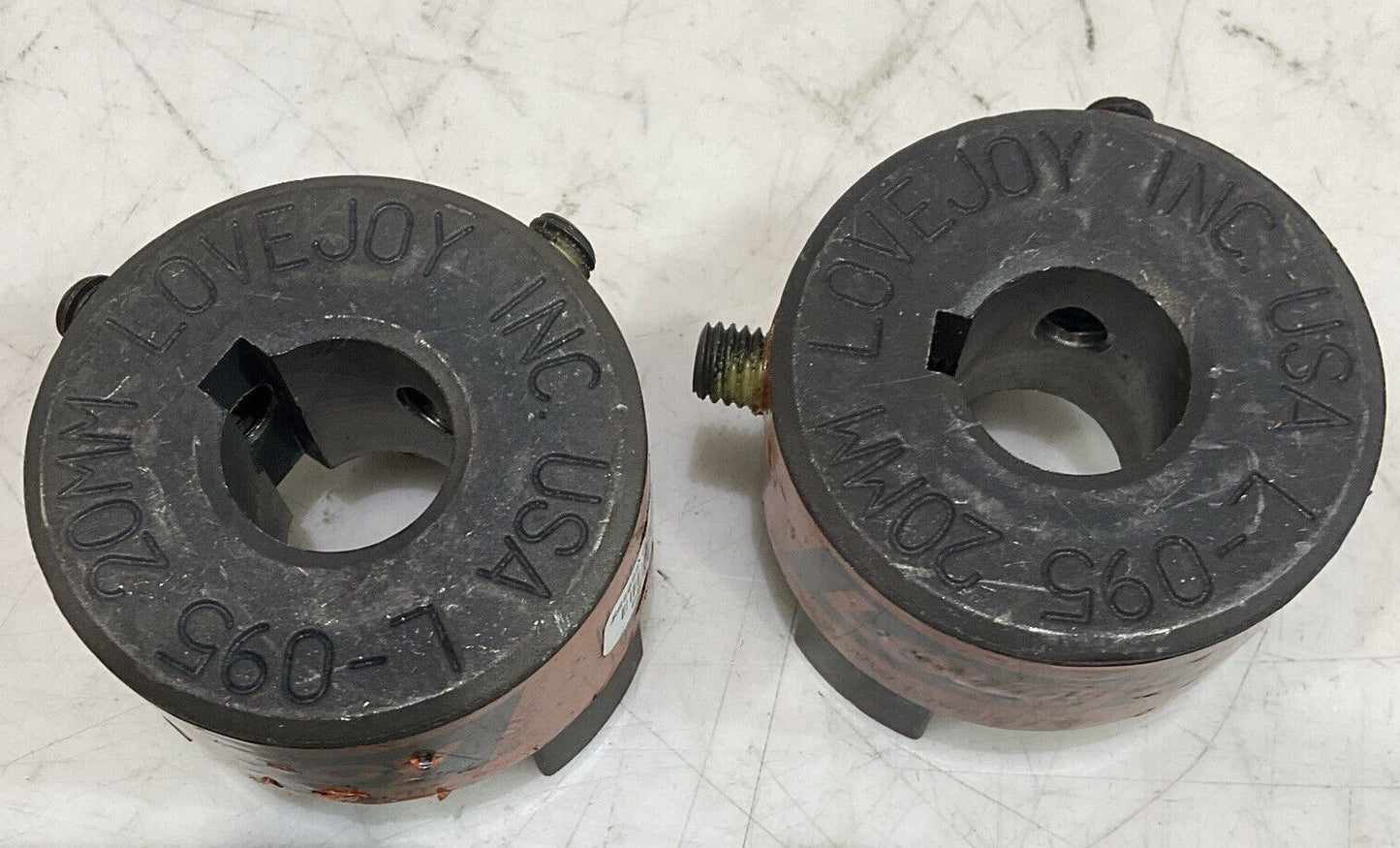 LOVEJOY INC L-095 20MM COUPLING PAIR U3S
