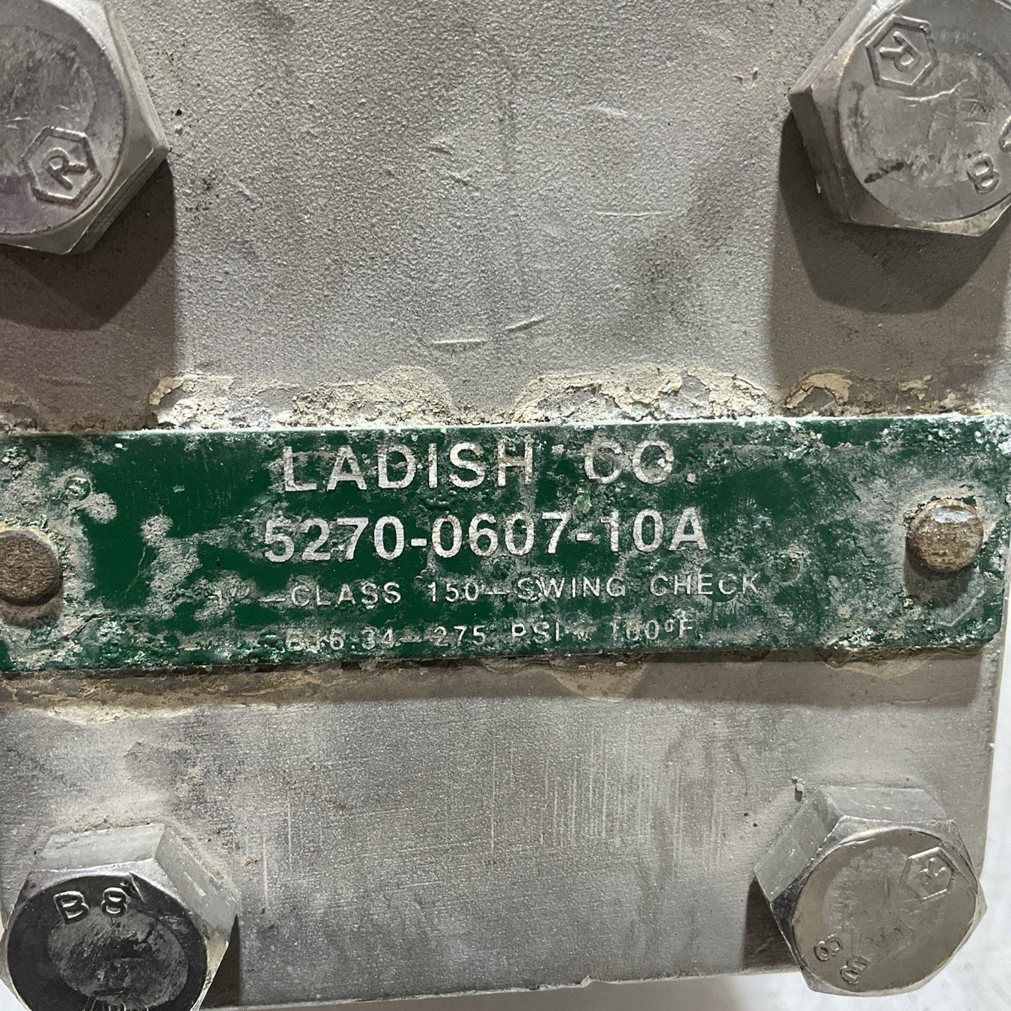 LADISH CO 5270-0607-10A 1031-021 CF8M 1001-362 V219 VALVE U3S