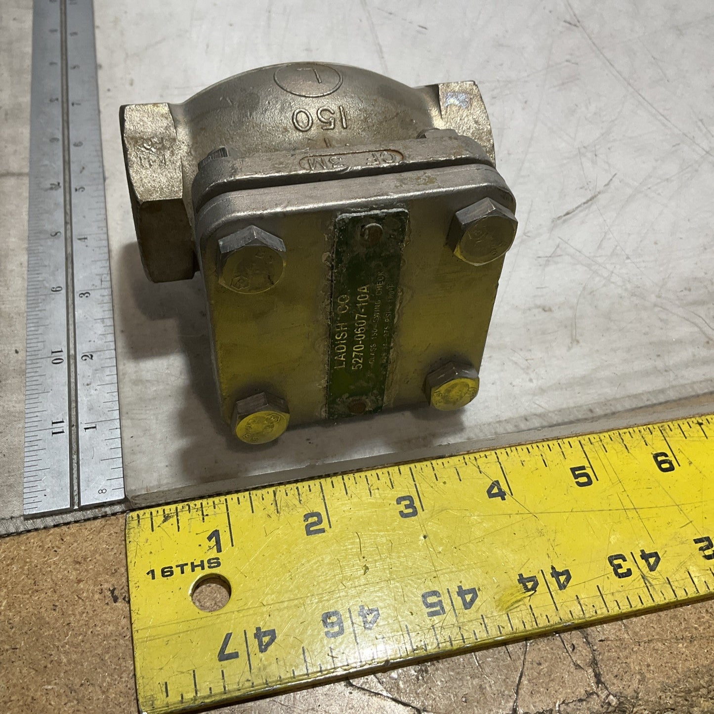 LADISH CO 5270-0607-10A 1031-021 CF8M 1001-362 V219 VALVE U3S