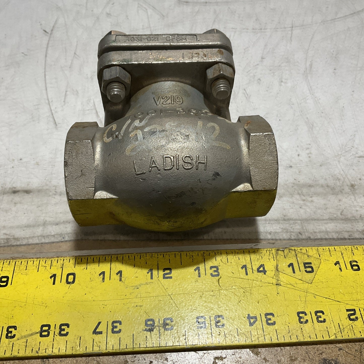 LADISH CO 5270-0607-10A 1031-021 CF8M 1001-362 V219 VALVE U3S