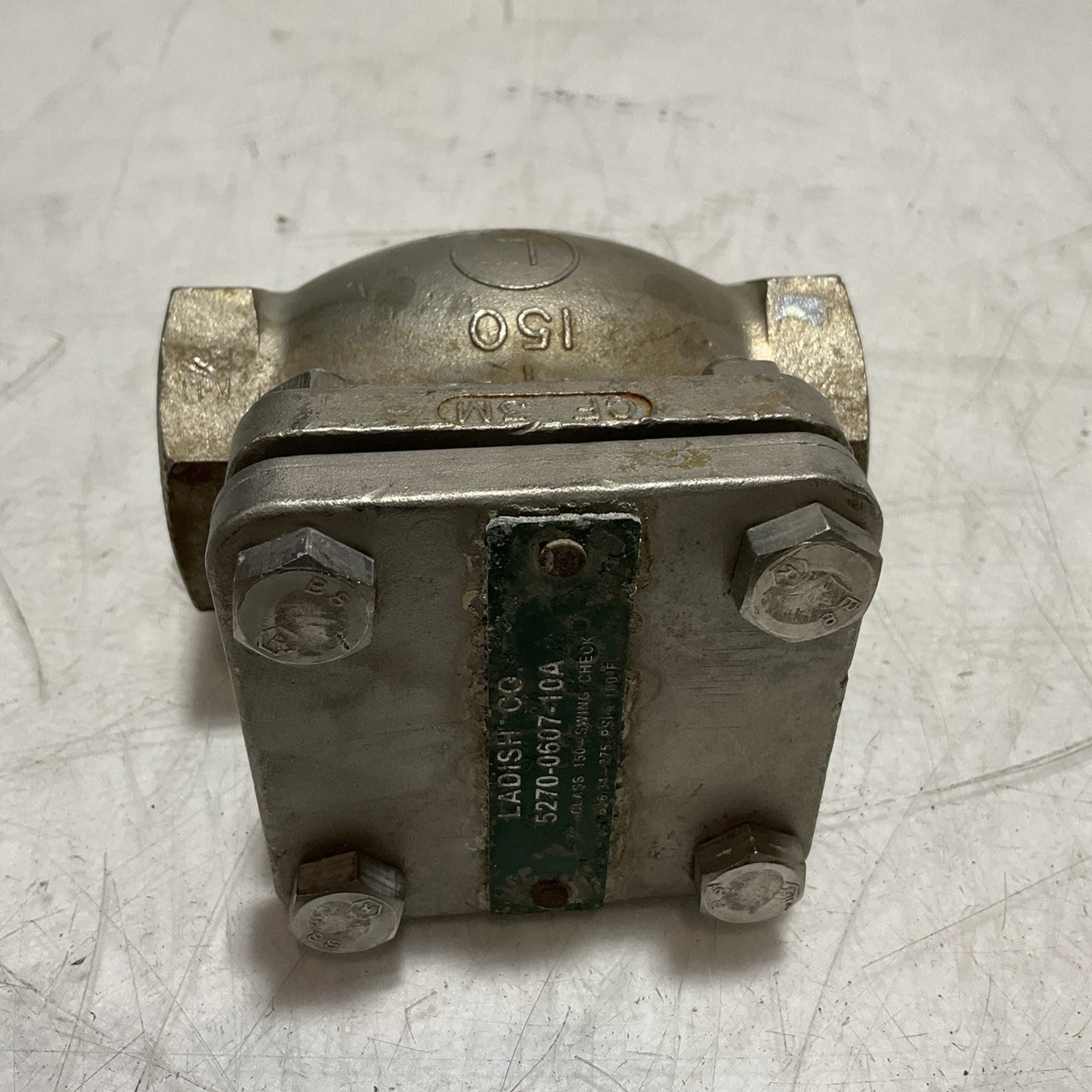 LADISH CO 5270-0607-10A 1031-021 CF8M 1001-362 V219 VALVE U3S