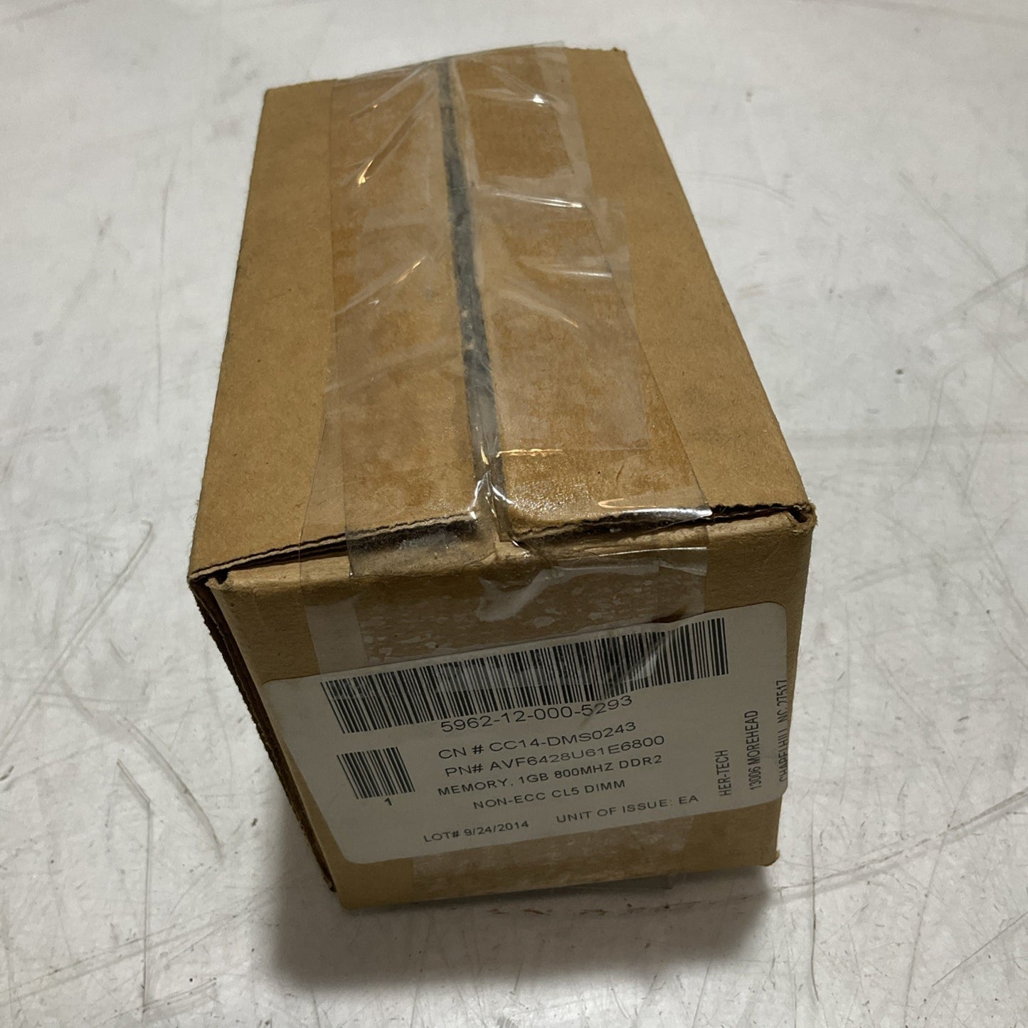 AVANT AVF6428U661E6800 1GB DDR2 800 UDIMM ROHS U3S