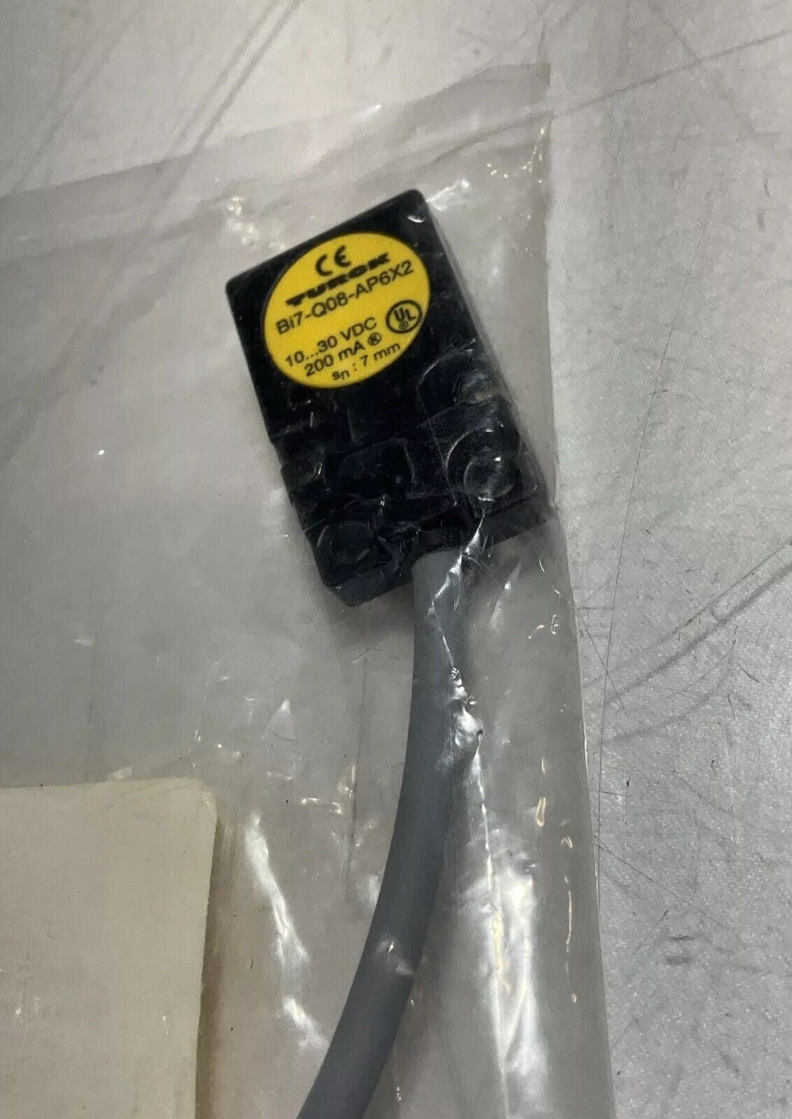 TURCK BI7-Q08-AP6X2-0.2M-PSG3M 7MM 3 WIRE PNP PROXIMITY SENSOR U3S