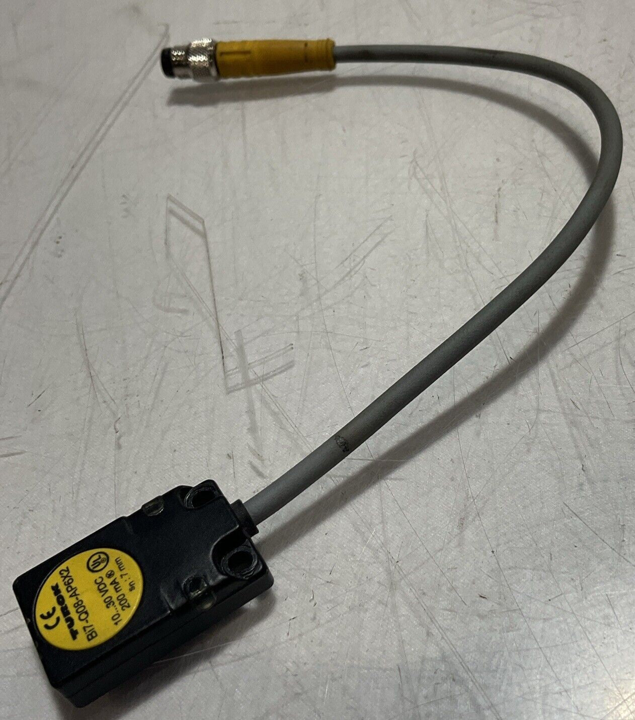 TURCK BI7-Q08-AP6X2-0.2M-PSG3M 7MM 3 WIRE PNP PROXIMITY SENSOR U3S