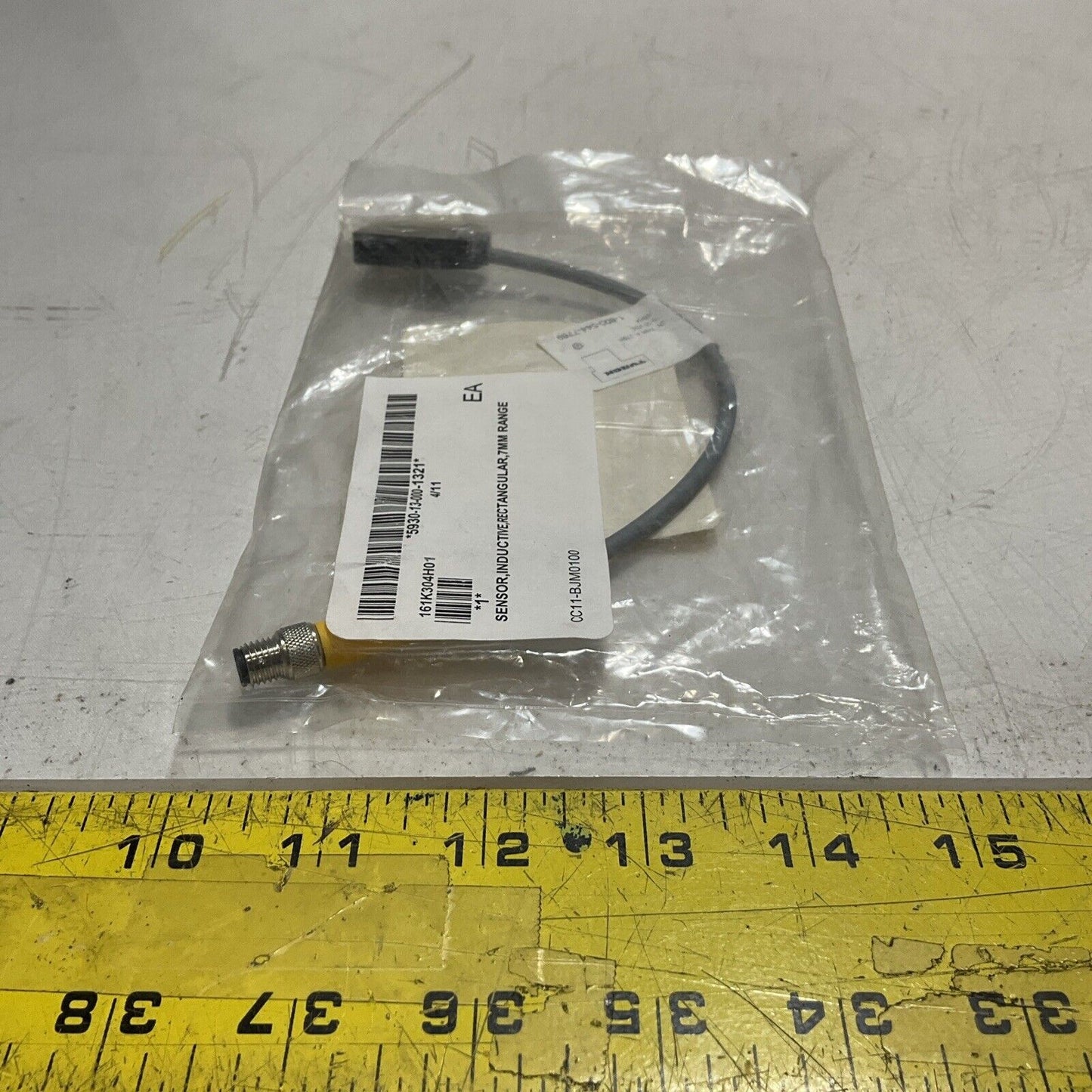 TURCK BI7-Q08-AP6X2-0.2M-PSG3M 7MM 3 WIRE PNP PROXIMITY SENSOR U3S
