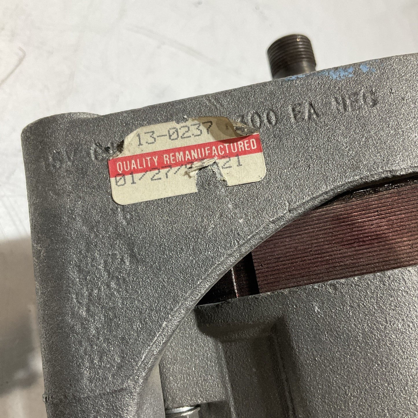 MOTORCRAFT 13-0237 35-202-MO92 ALTERNATOR MOTOR U3S