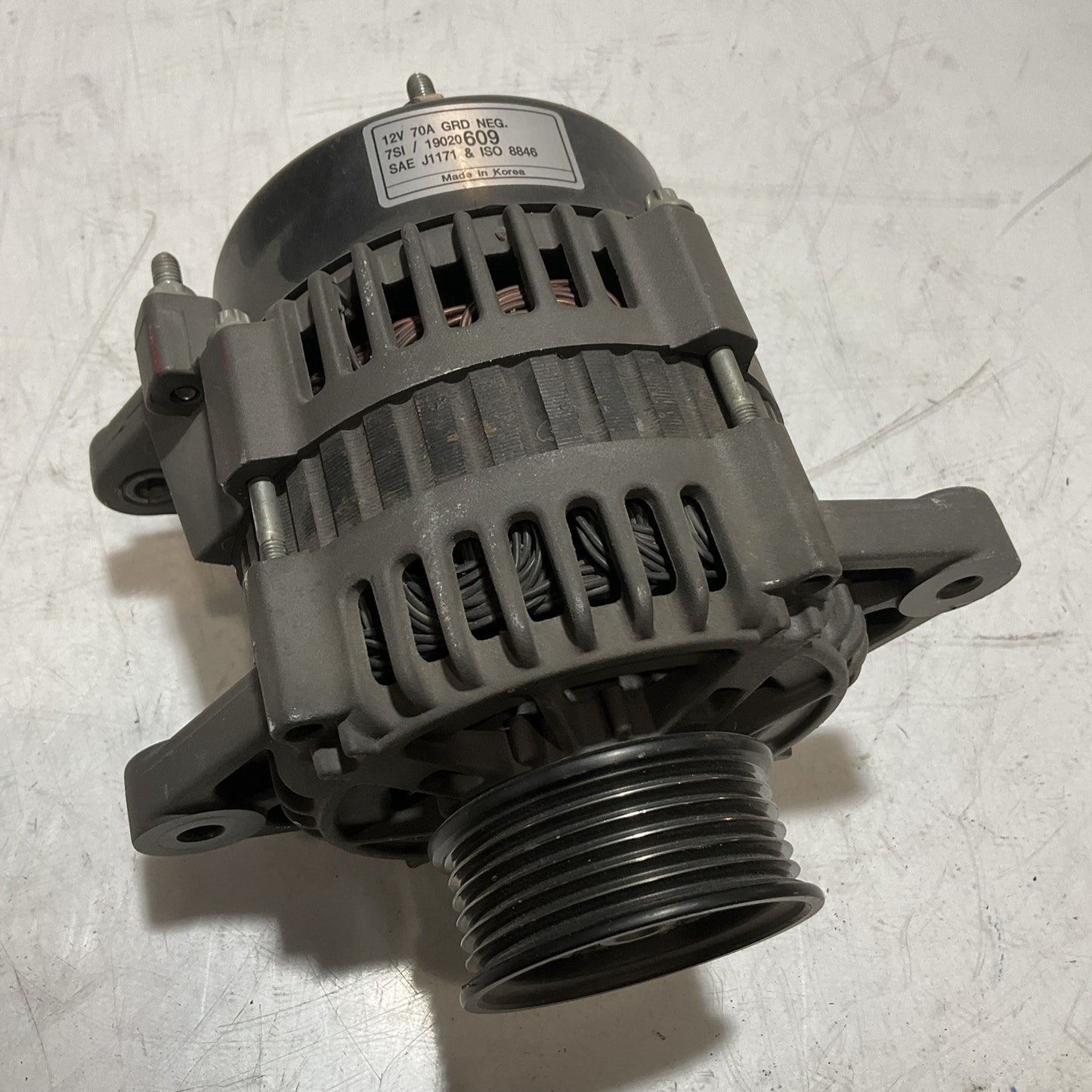 DELCO-REMY 7SI 19020609-SAEJ1171-IS08846 ALTERNATOR U3S