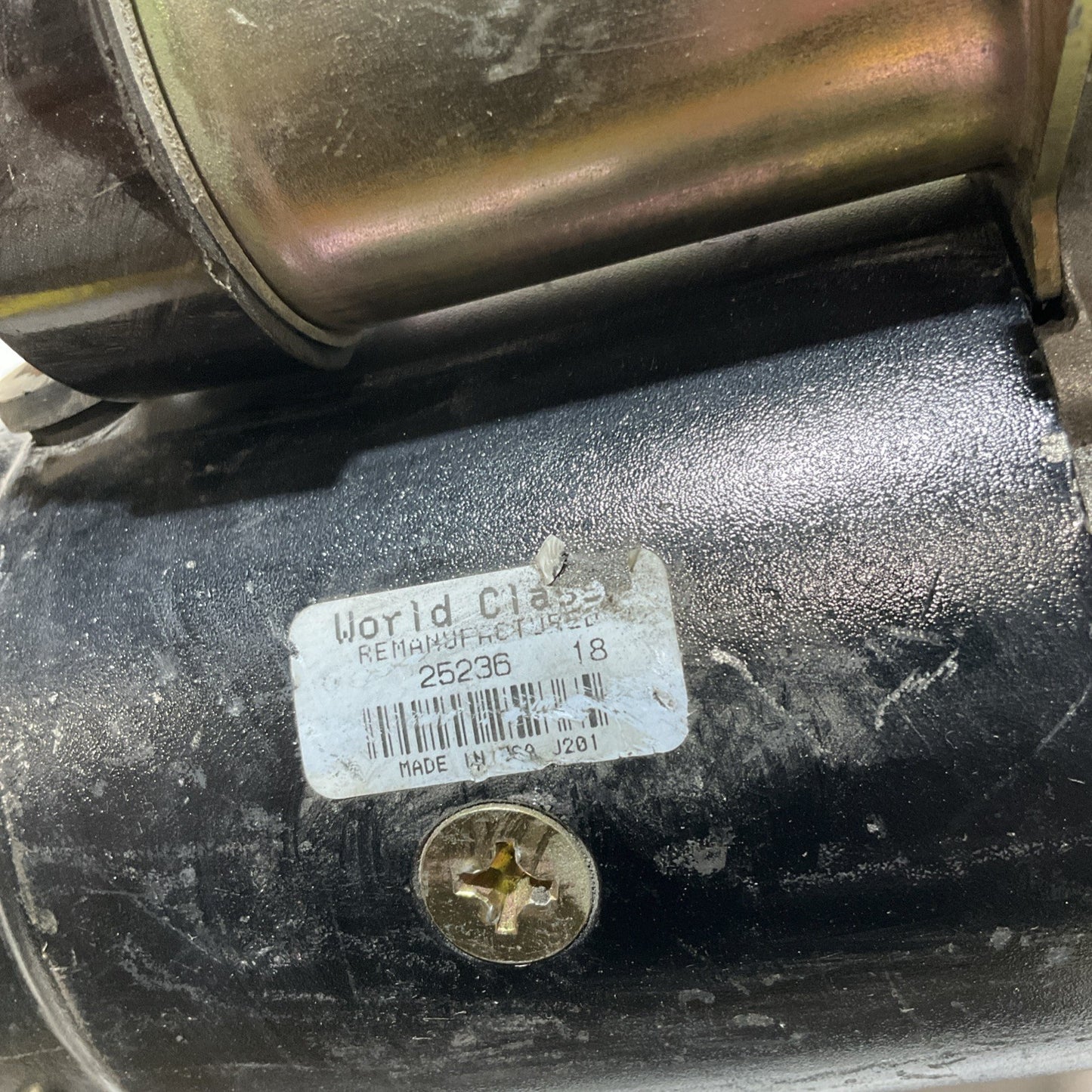 DELCO REMY 25236 PREMIUM REMANUFACTURE STARTER MOTOR U3S