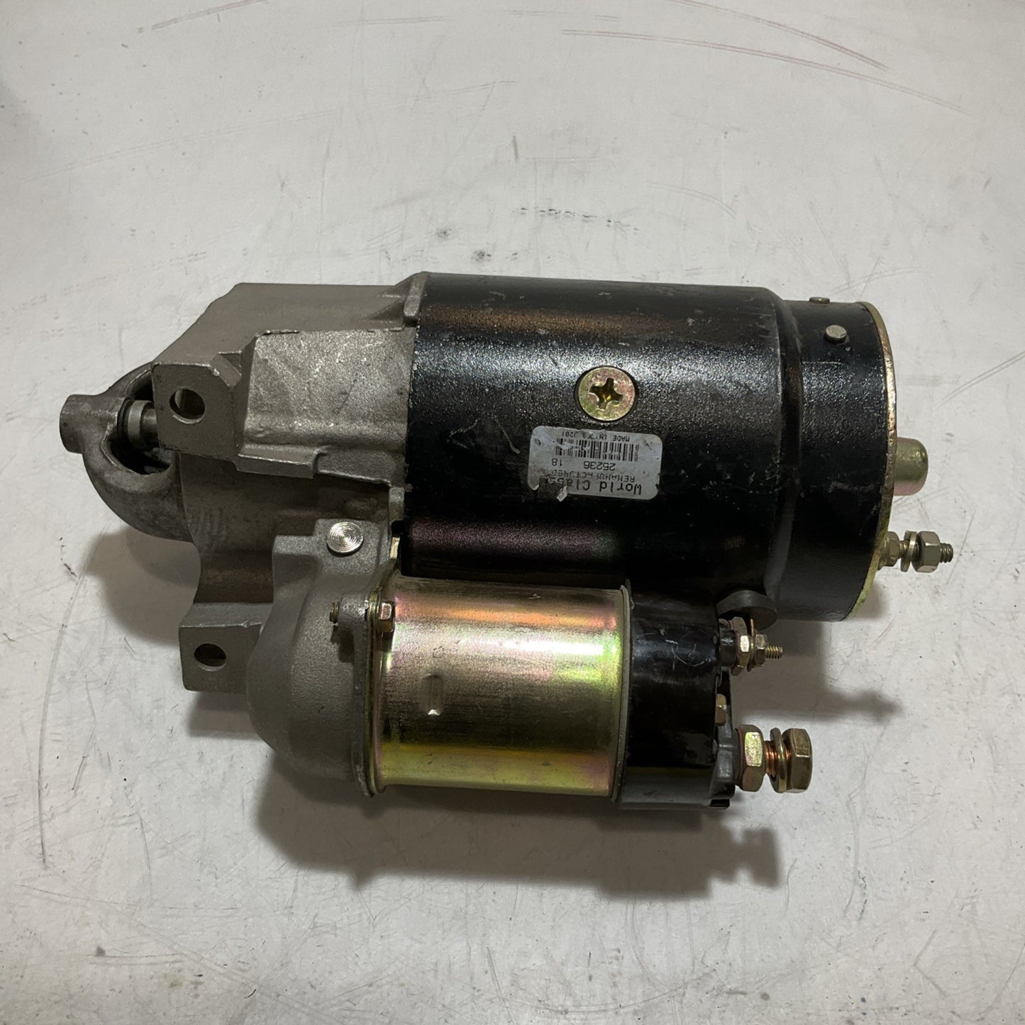 DELCO REMY 25236 PREMIUM REMANUFACTURE STARTER MOTOR U3S