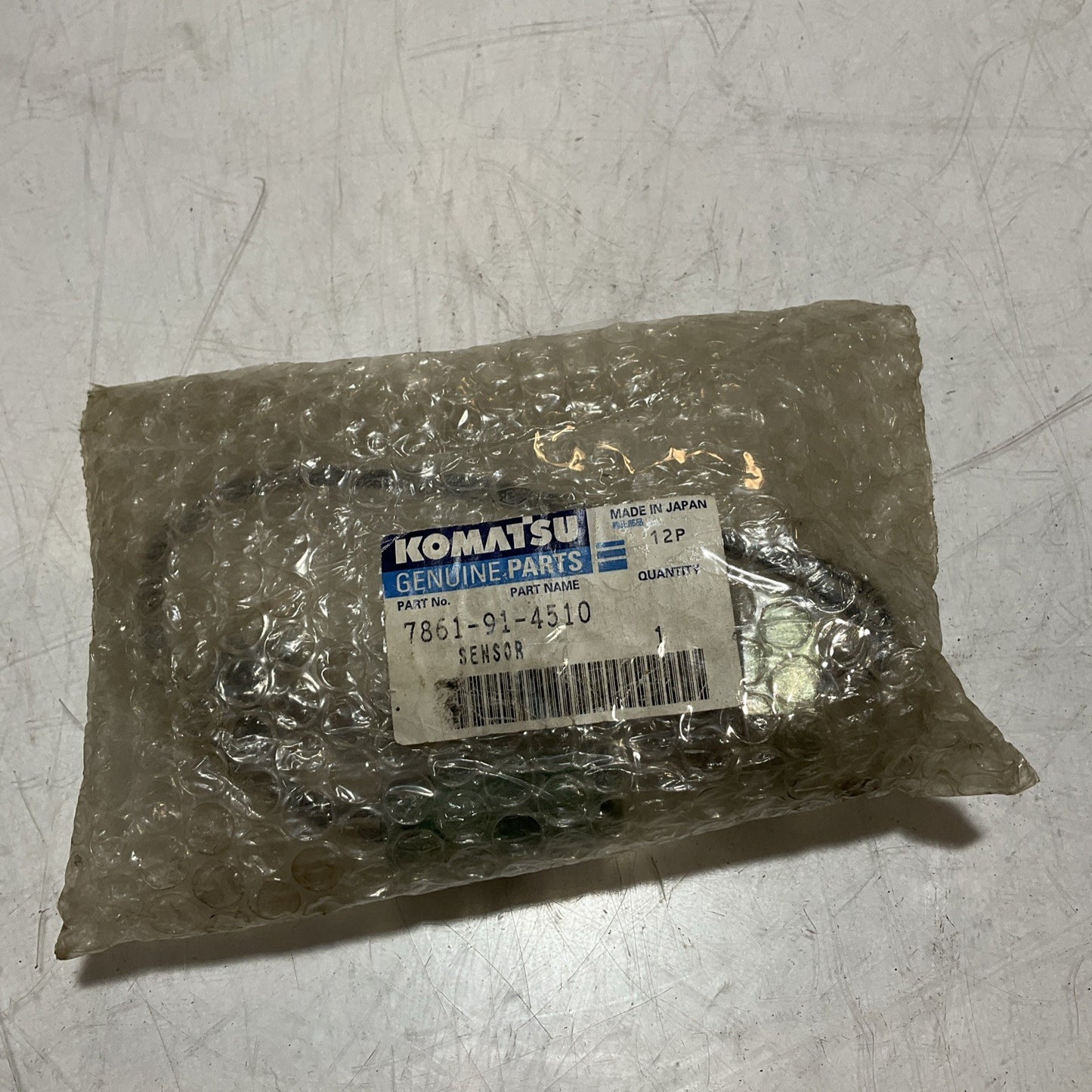 KOMATSU 7861-91-4510 WATER LEVEL SENSOR 222-U3S